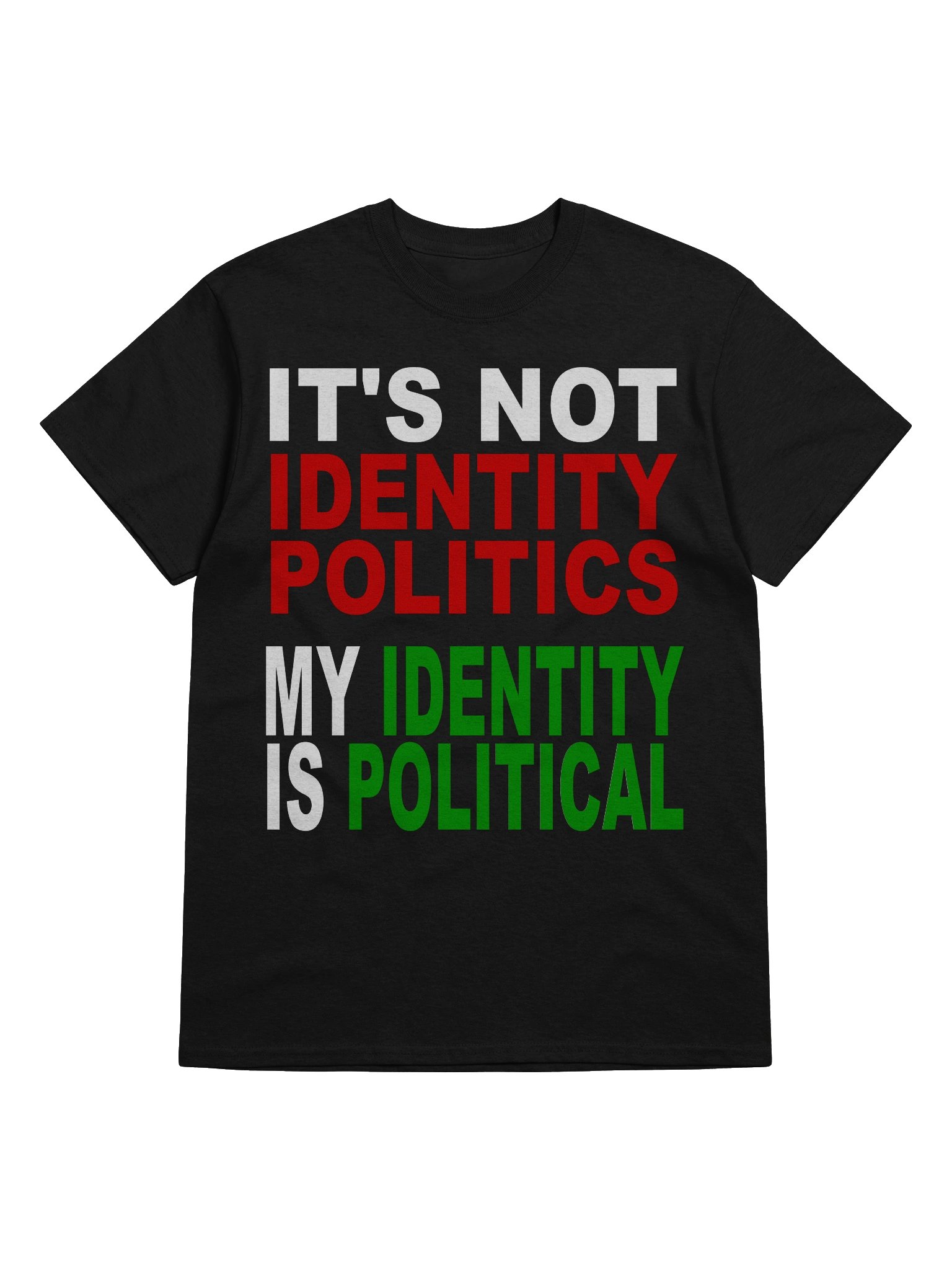 POLITICAL IDENTITY (dark) - T-SHIRT product image (5)