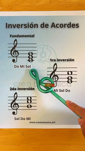 Cambia el orden del acorde 🎶