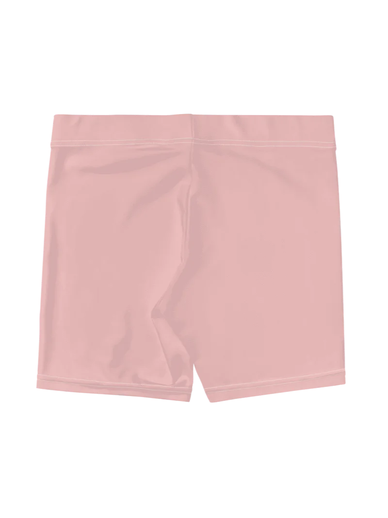 Women's Activewear - Slip Shorts Baby Pink - Printed White Logo product image (2)