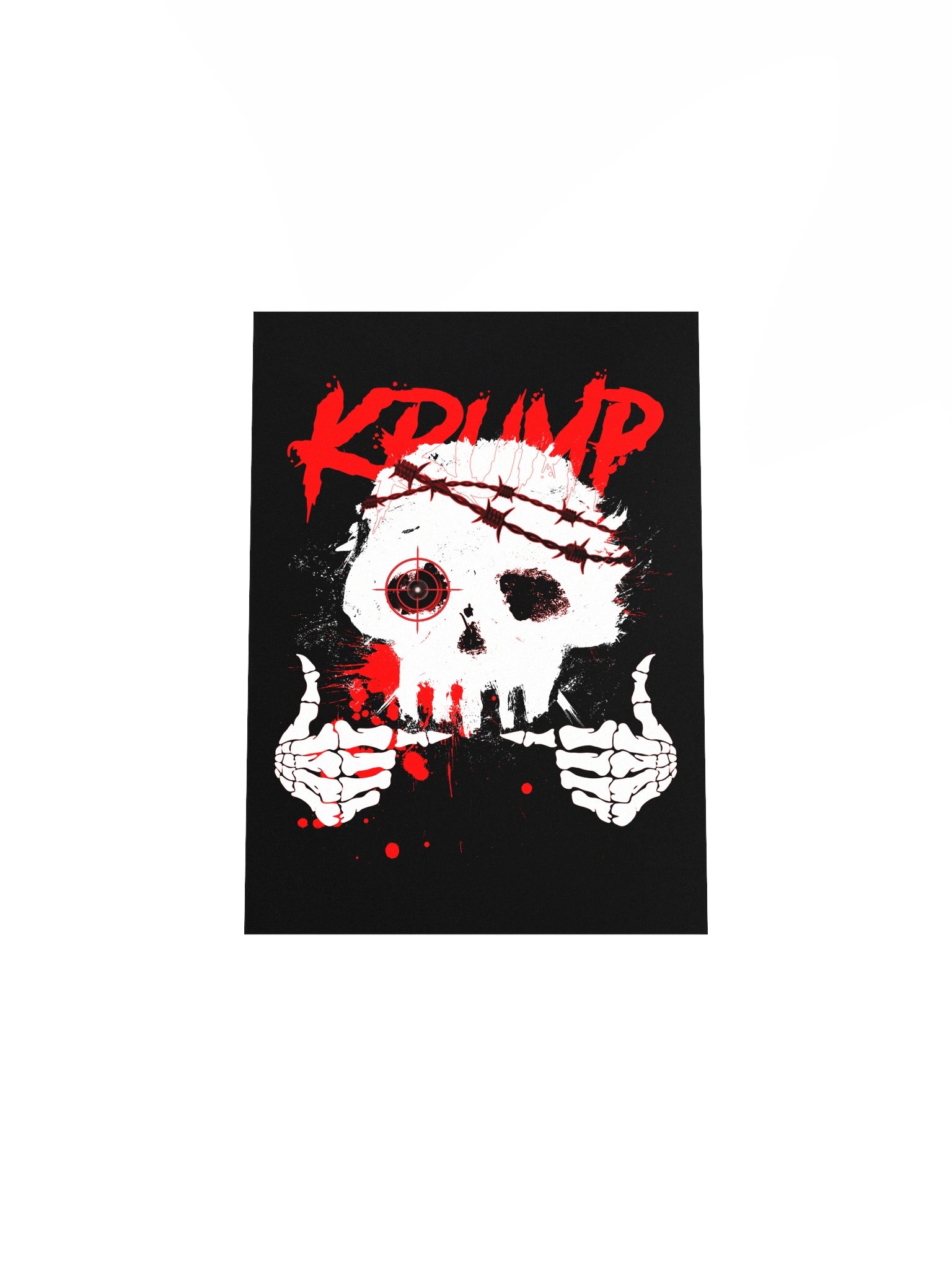 Barbed Wire Skull Poster product image (25)