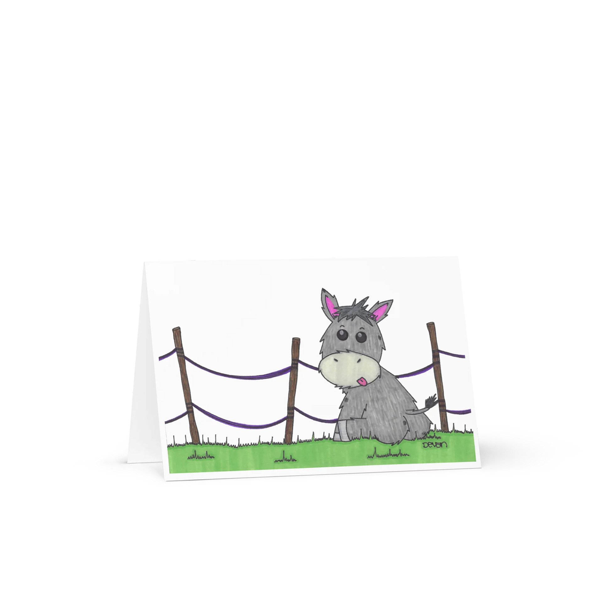 Motivational Animal Card: Donkey product image (1)
