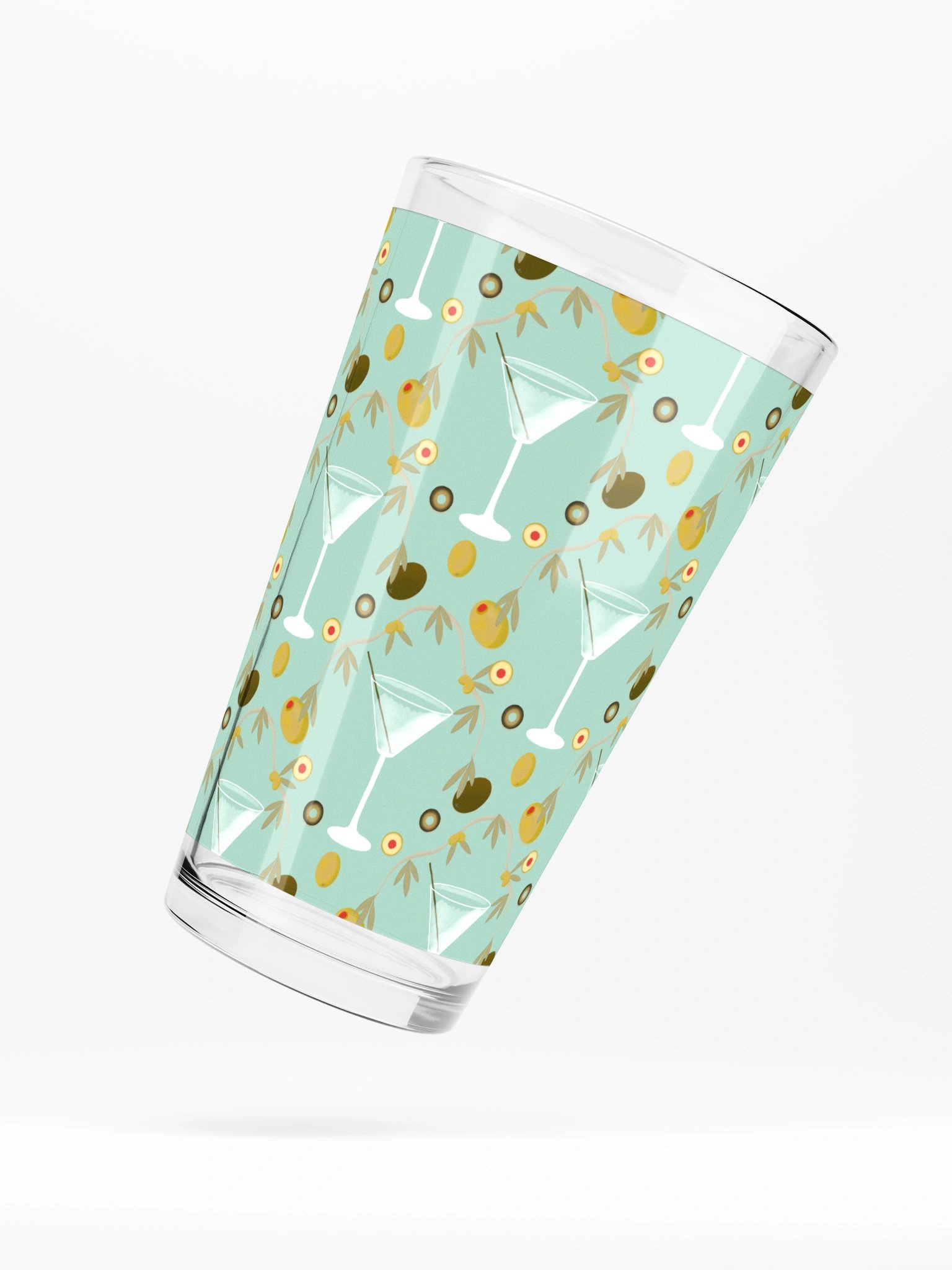 Diamond Martini Twist Shaker Pint Glass product image (2)
