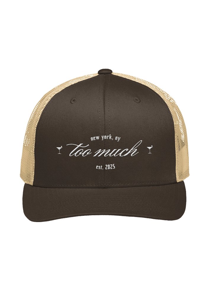 too much. tinis trucker hat product image (1)