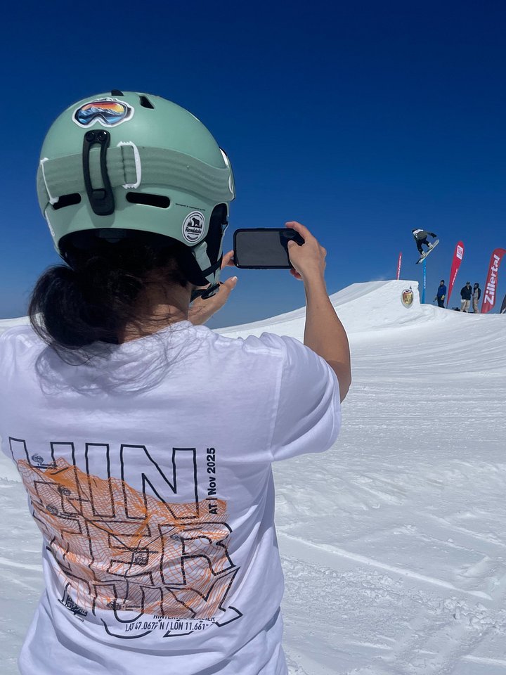 Hintertux Glacier Coordinates Resort white (front and back print) product image (2)