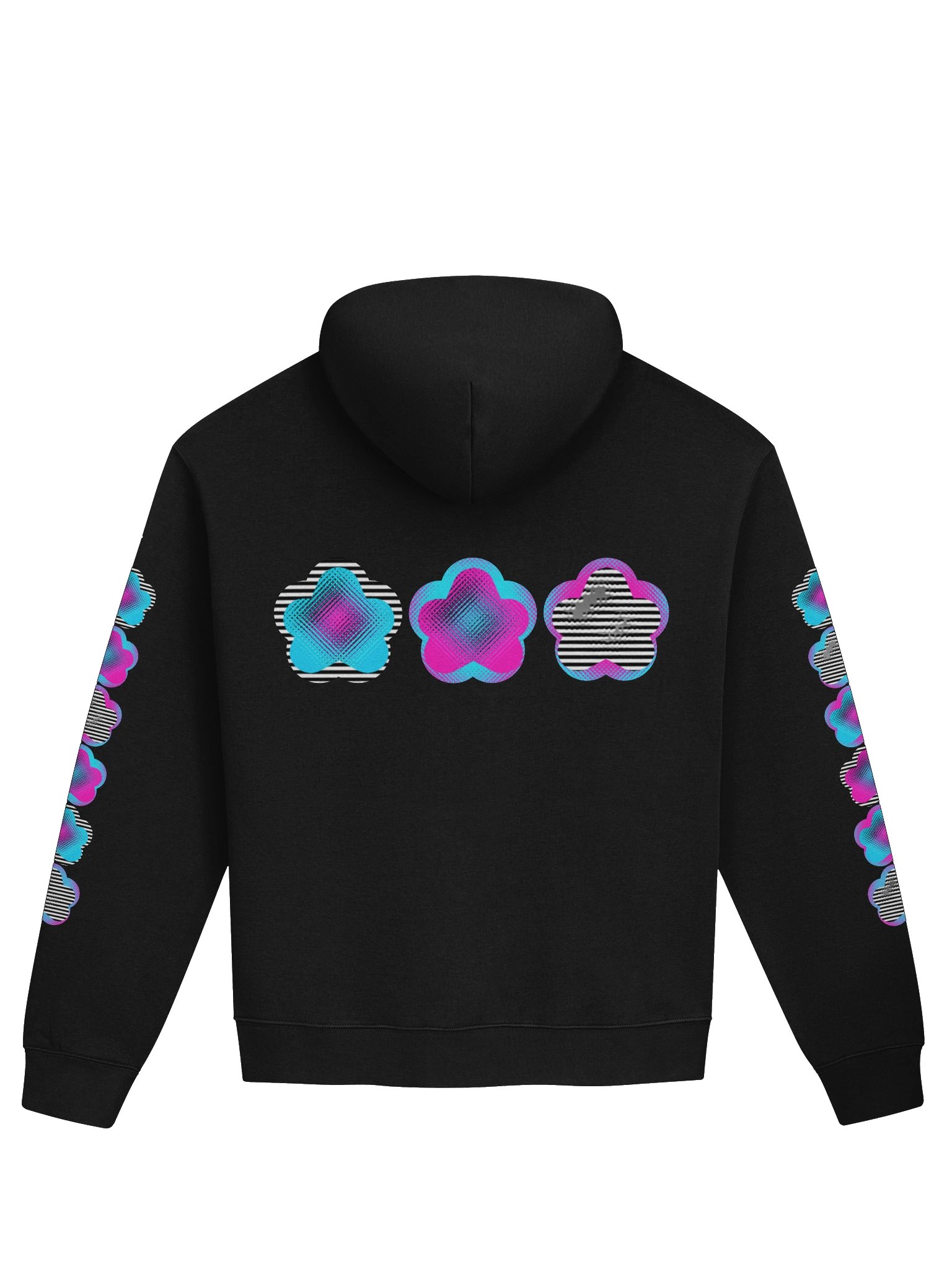 cute blue bunny hoodie product image (2)