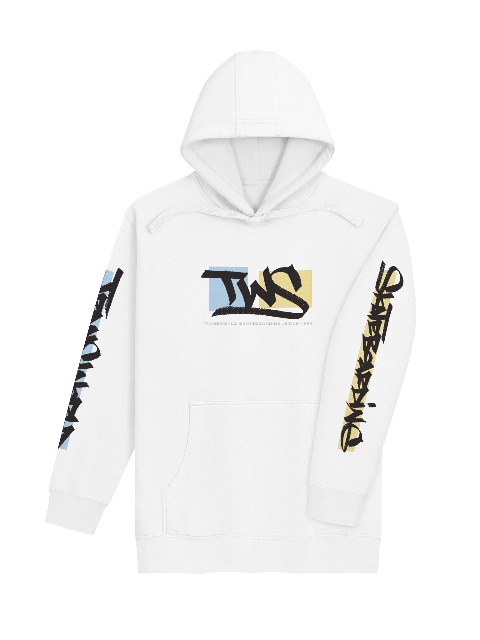Eli Morgan Gesner Handstyle White Hoodie product image (4)