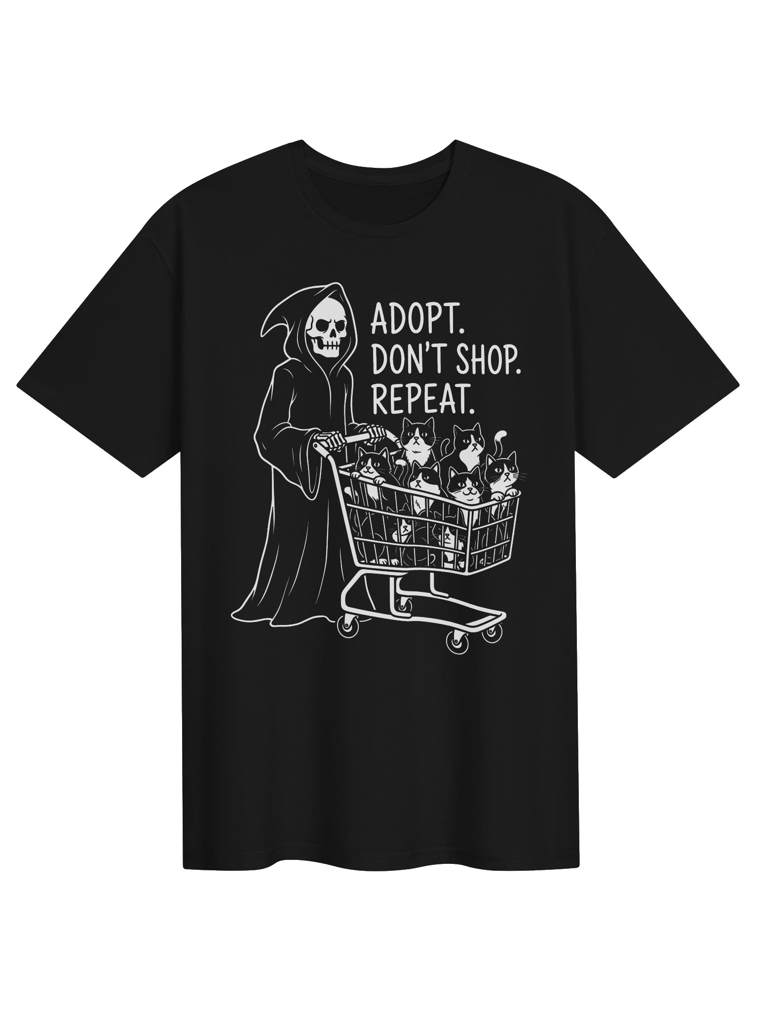 Adopt. Don't Shop. Repeat. Tee product image (22)