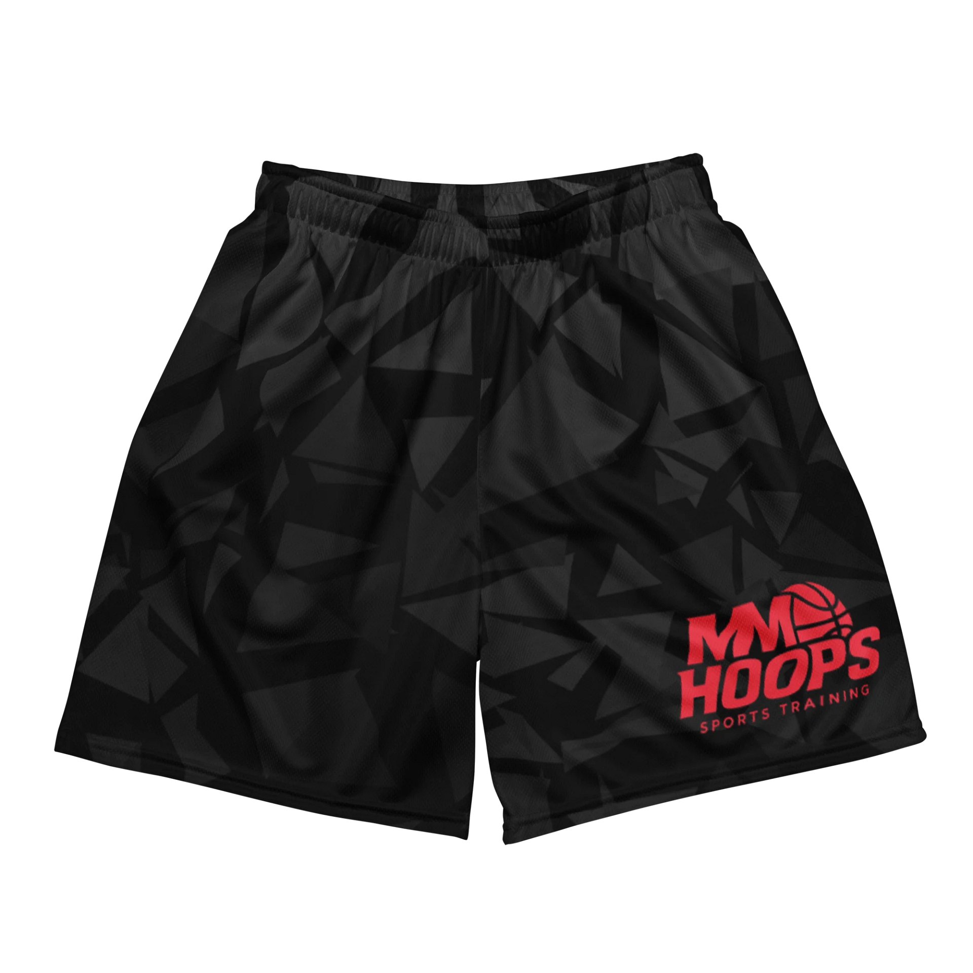 MM HOOPS BLACK X RED SHORTS product image (1)