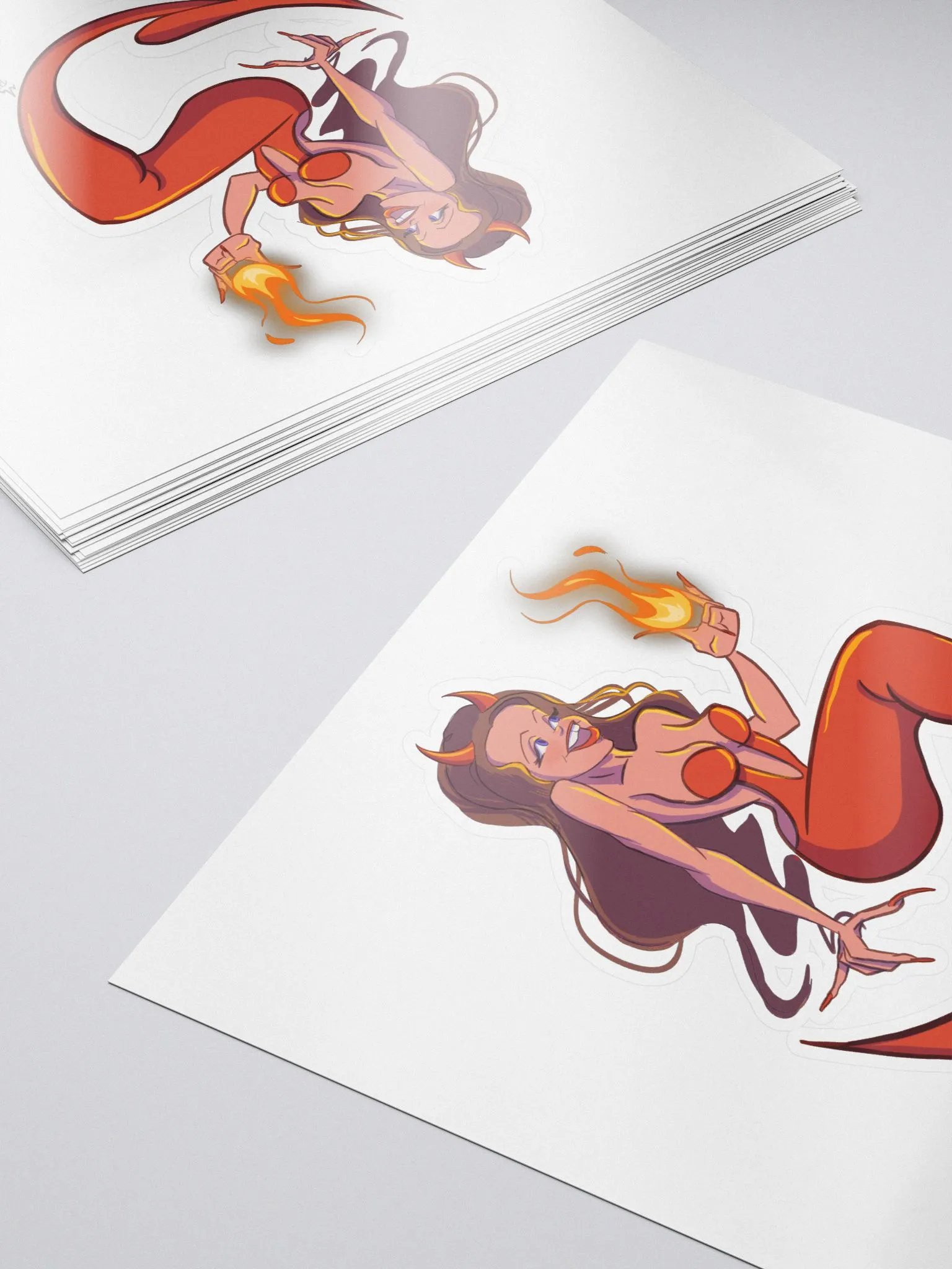 Mermaid Devil Sticker product image (5)