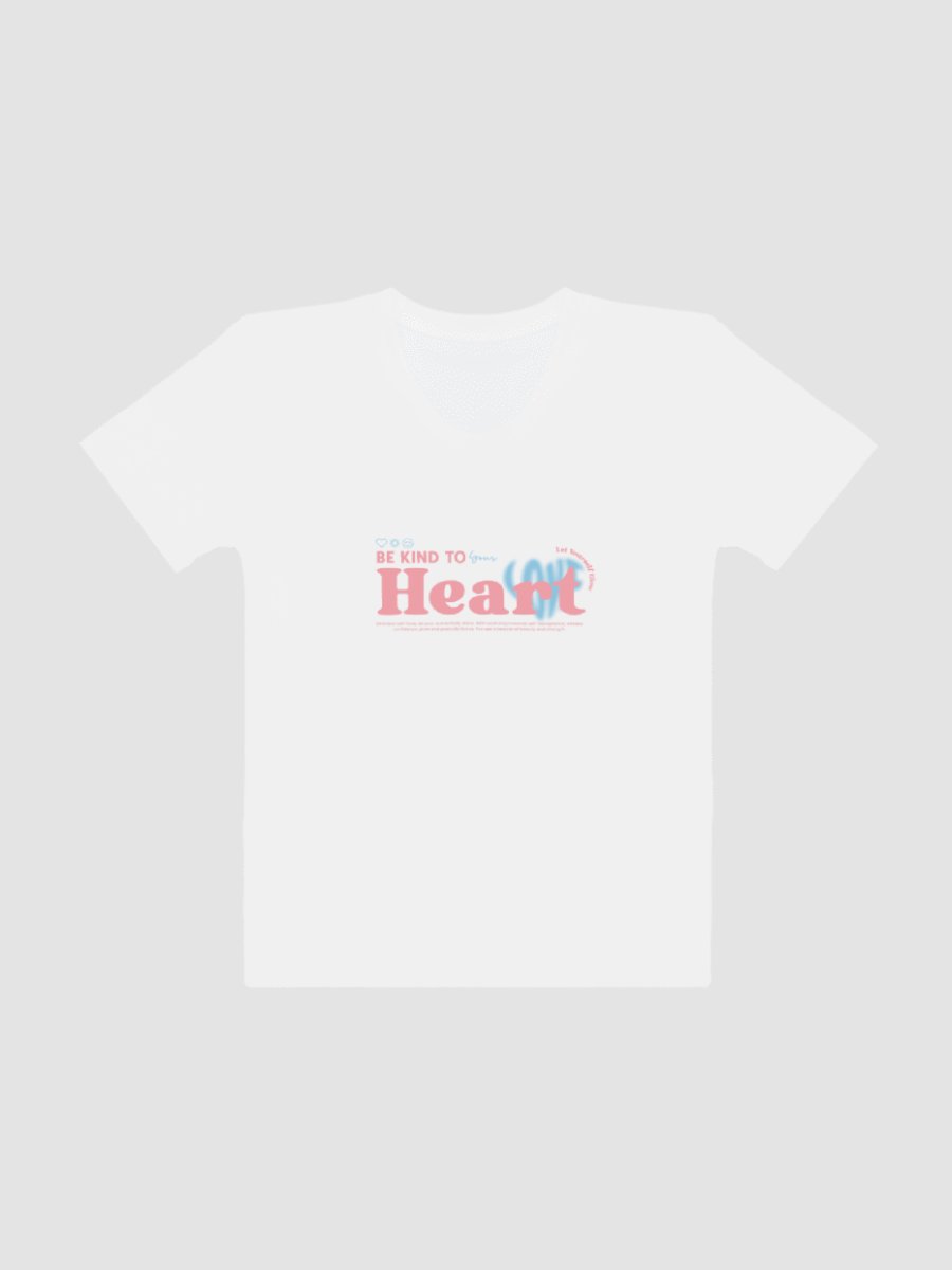 Be Kind To Your Heart T-Shirt - White product image (6)