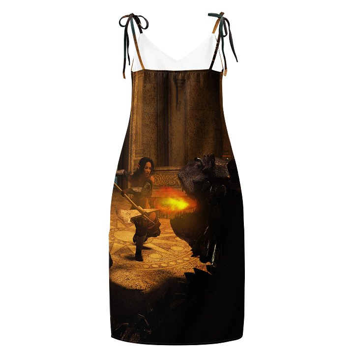 'Elven Stories - Warriors Cry Too' Chiffon Slip Dress product image (1)