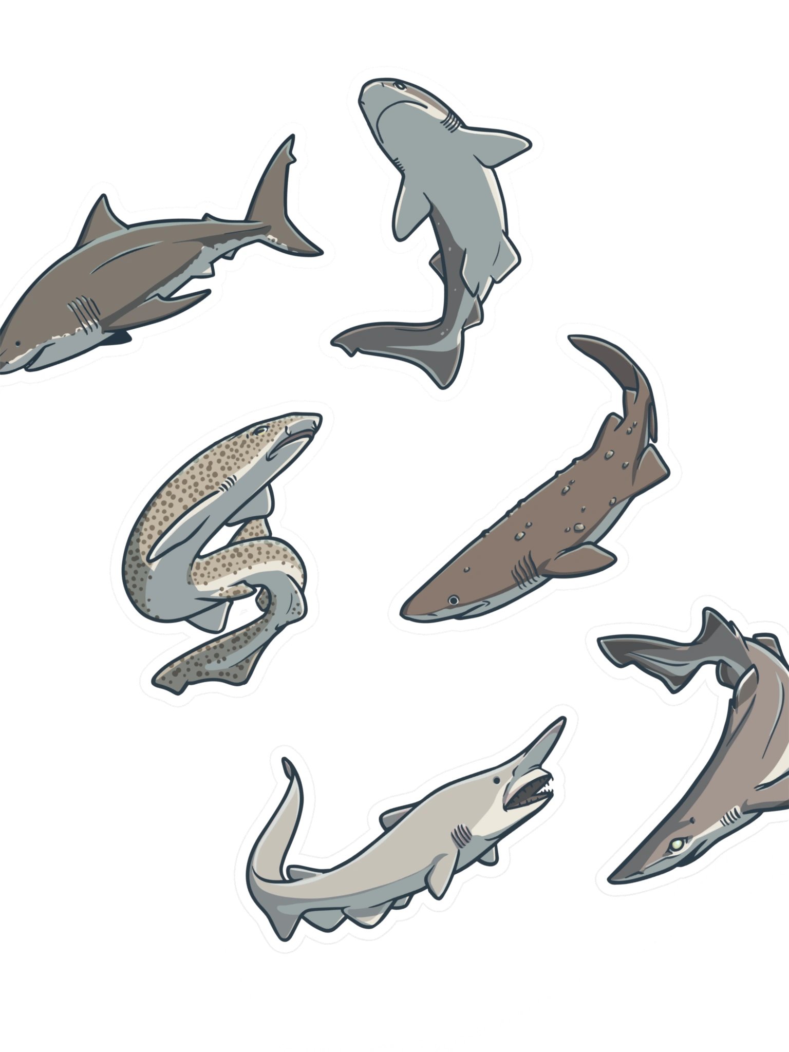 A Shiver of Sharks - Sticker Sheet #5 product image (3)
