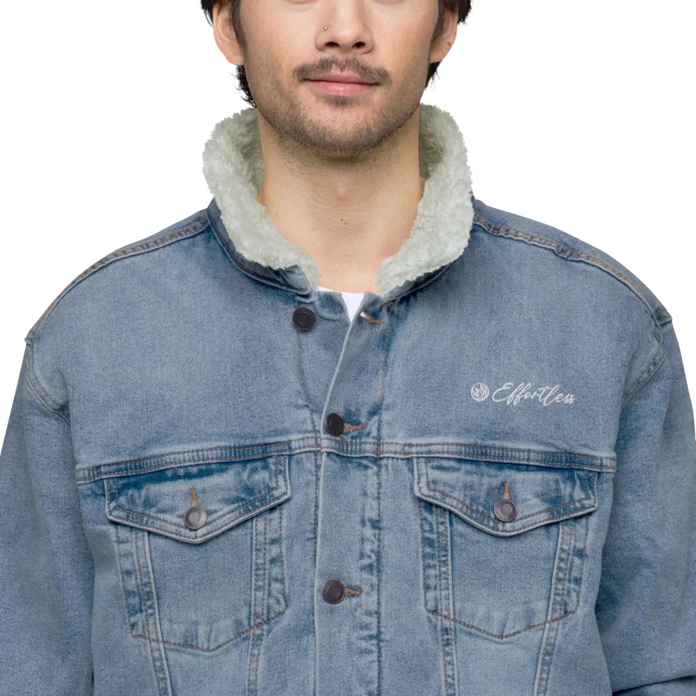Elegance - Effortless Unisex Light Denim Jacket product image (6)