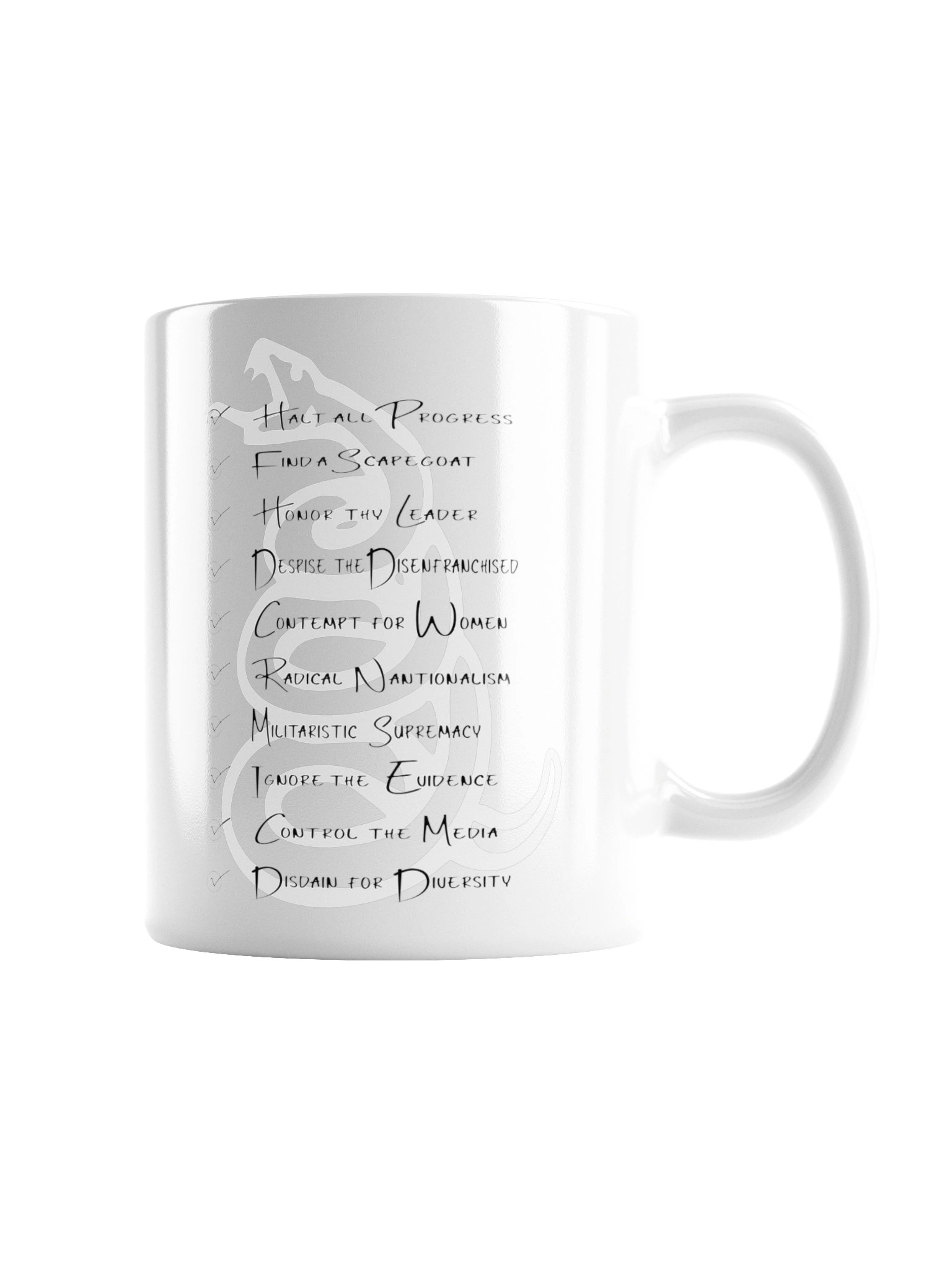 FightBackShirts List Mug product image (3)