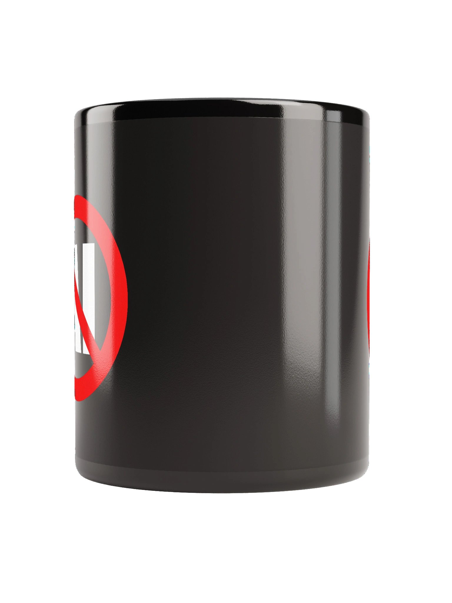No AI Coffee Mug (black) product image (4)