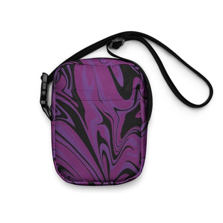Purple Swirl Utility Crossbody Bag product image (1)