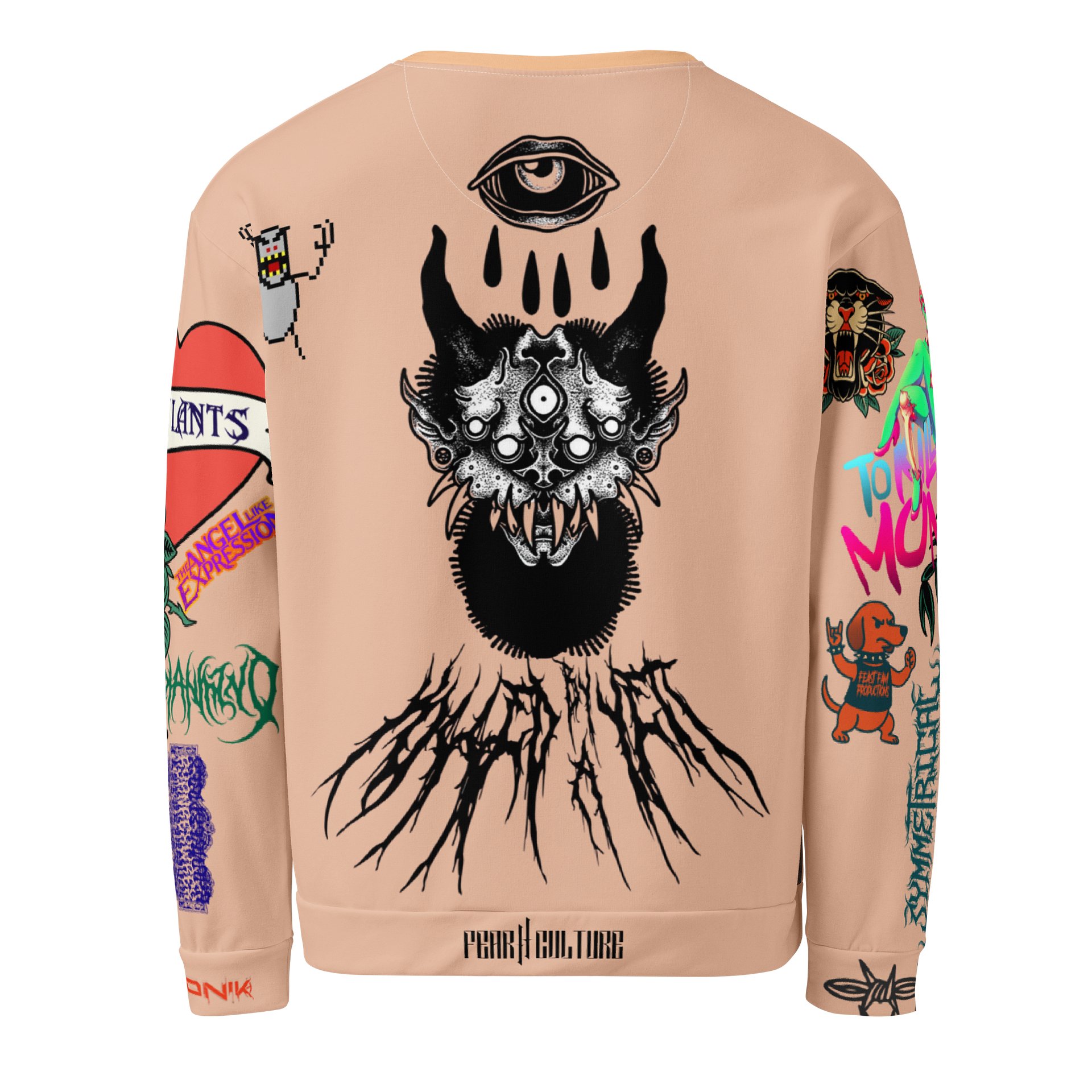Odd Duck Collab Tattoo Sweater product image (2)