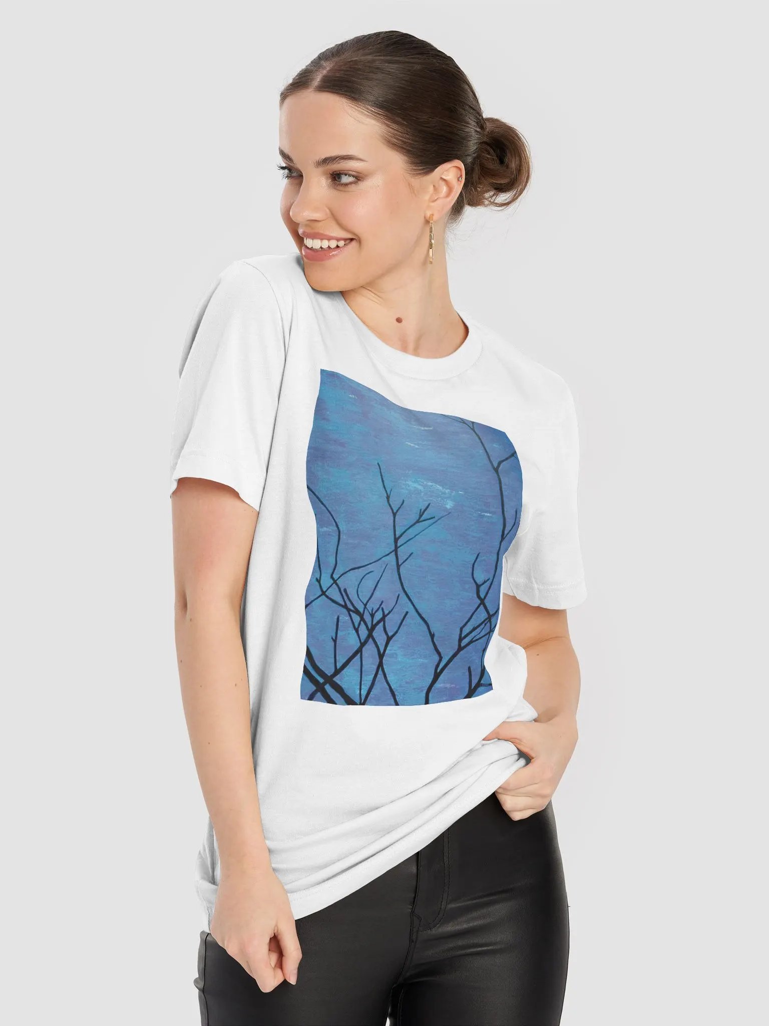 Adult Night Beckons T-shirt (Smaller Image) product image (2)