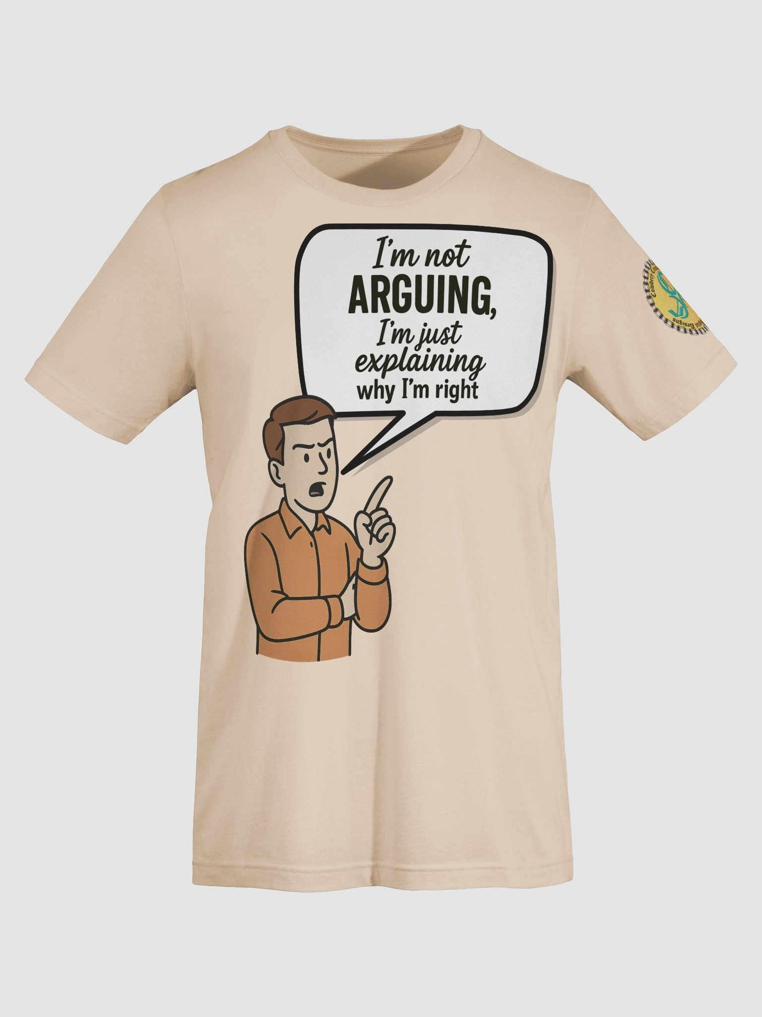 I'm not Arguing (Male) Bella+Canvas Supersoft T-Shirt Colors (7) product image (70)