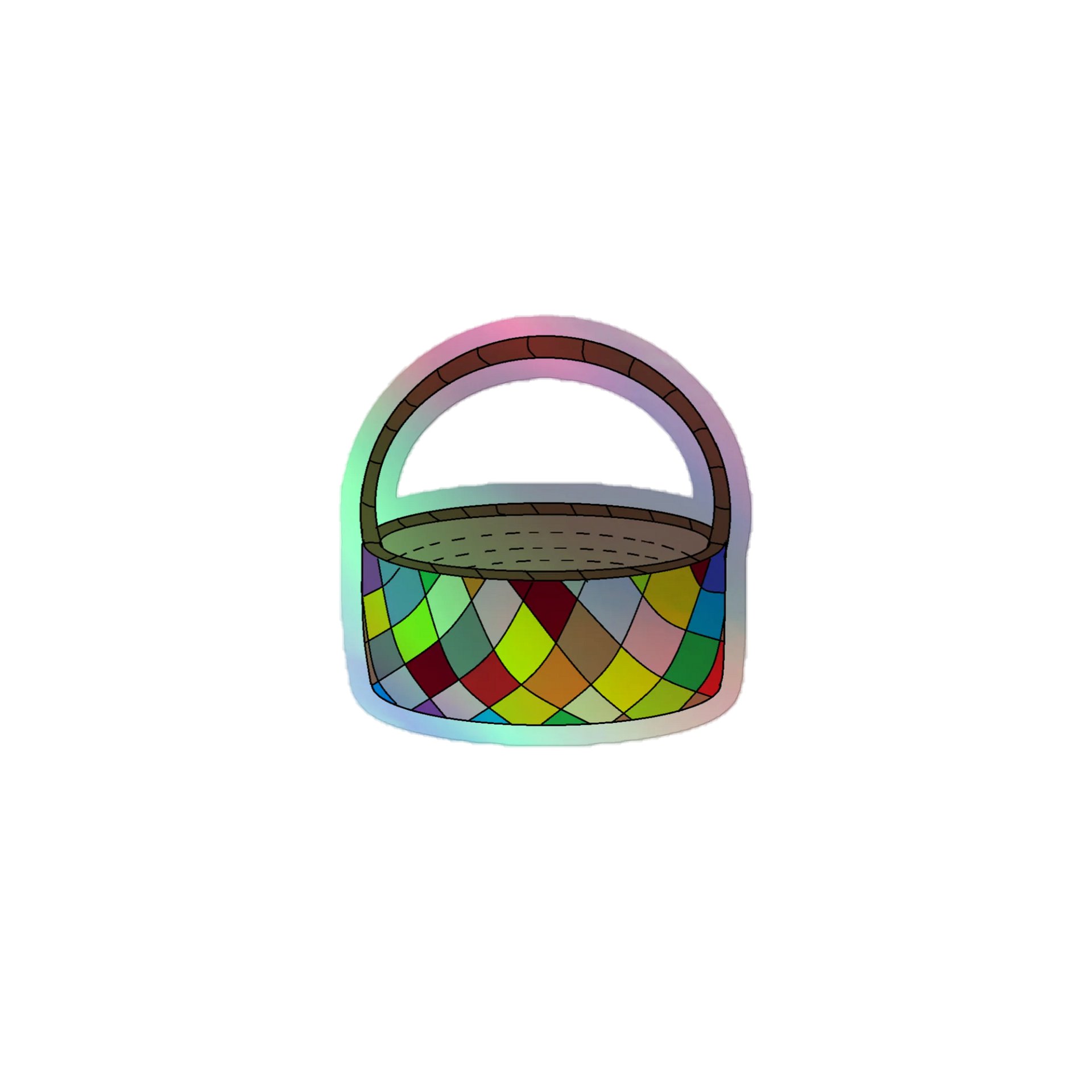 Diamond Patch Holographic Sticker Sheet product image (1)