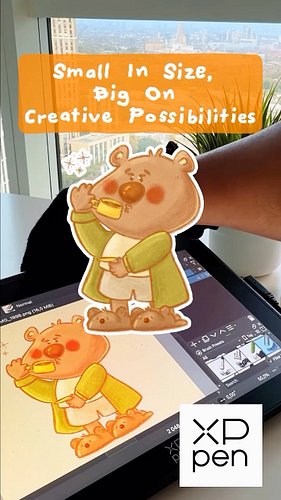Hello Sweeties 🍃✨ 
I was so excited when this finally arrived 🥹
Unboxing the XPPen Artist 12 3rd felt like opening a little c...