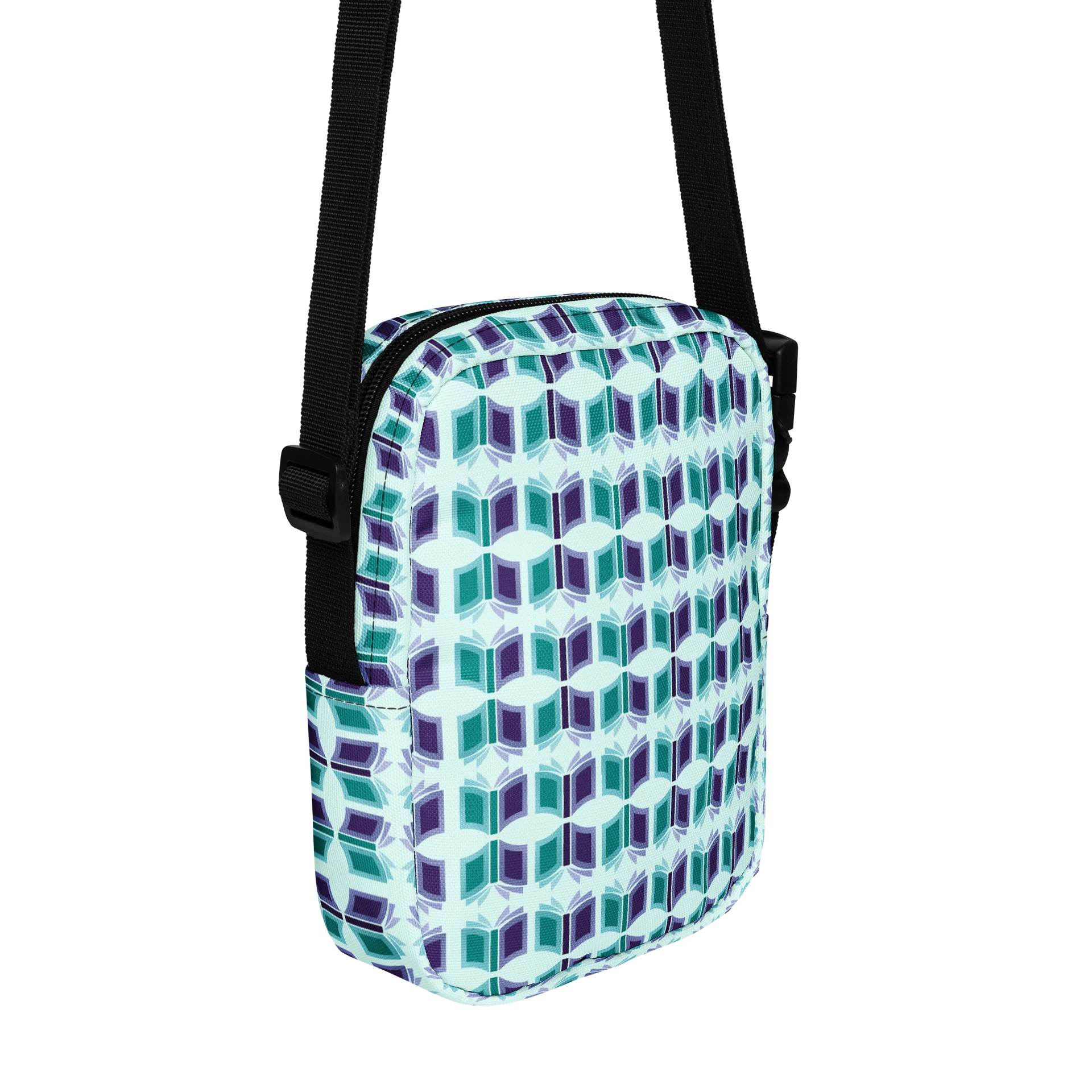 Crossbody Bag (Light Teal Background) product image (5)