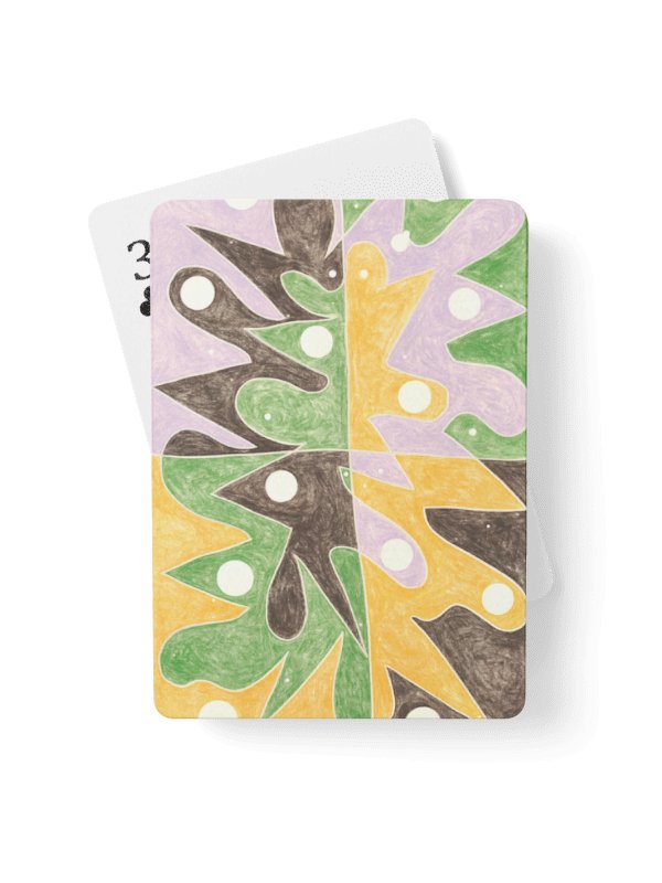 Cartoon College 4 Playing Cards product image (1)