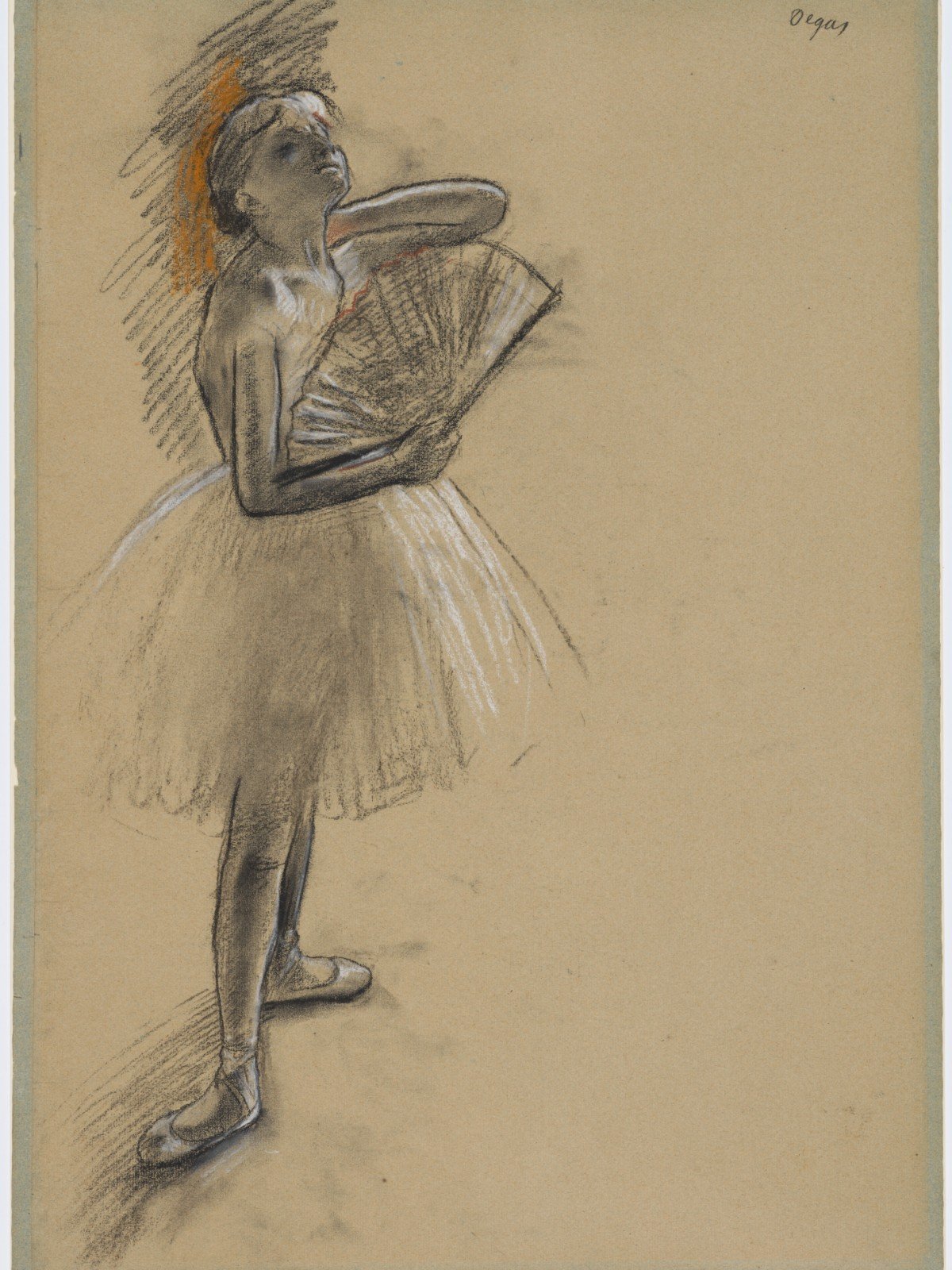 Degas, Dancer with a Fan — Fine-Art Poster product image (1)