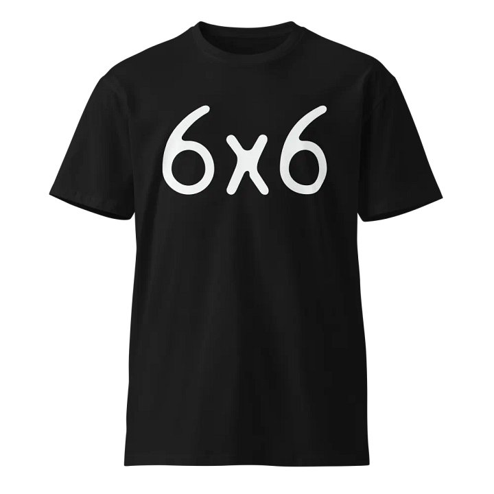 "6x6" Square Format t-shirt product image (1)