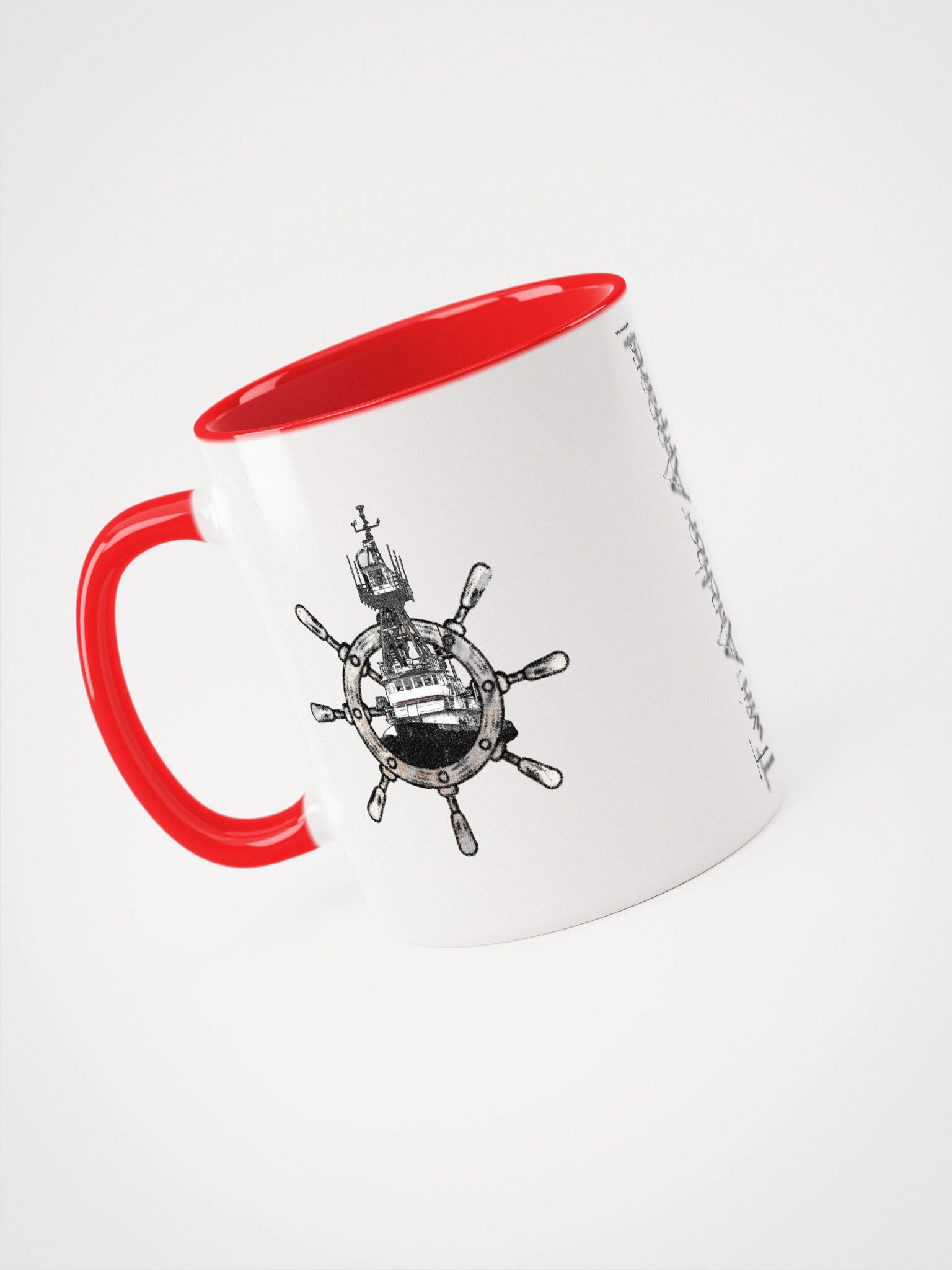 Ship Wheel & Tug CE Mug 11oz & 15oz product image (3)