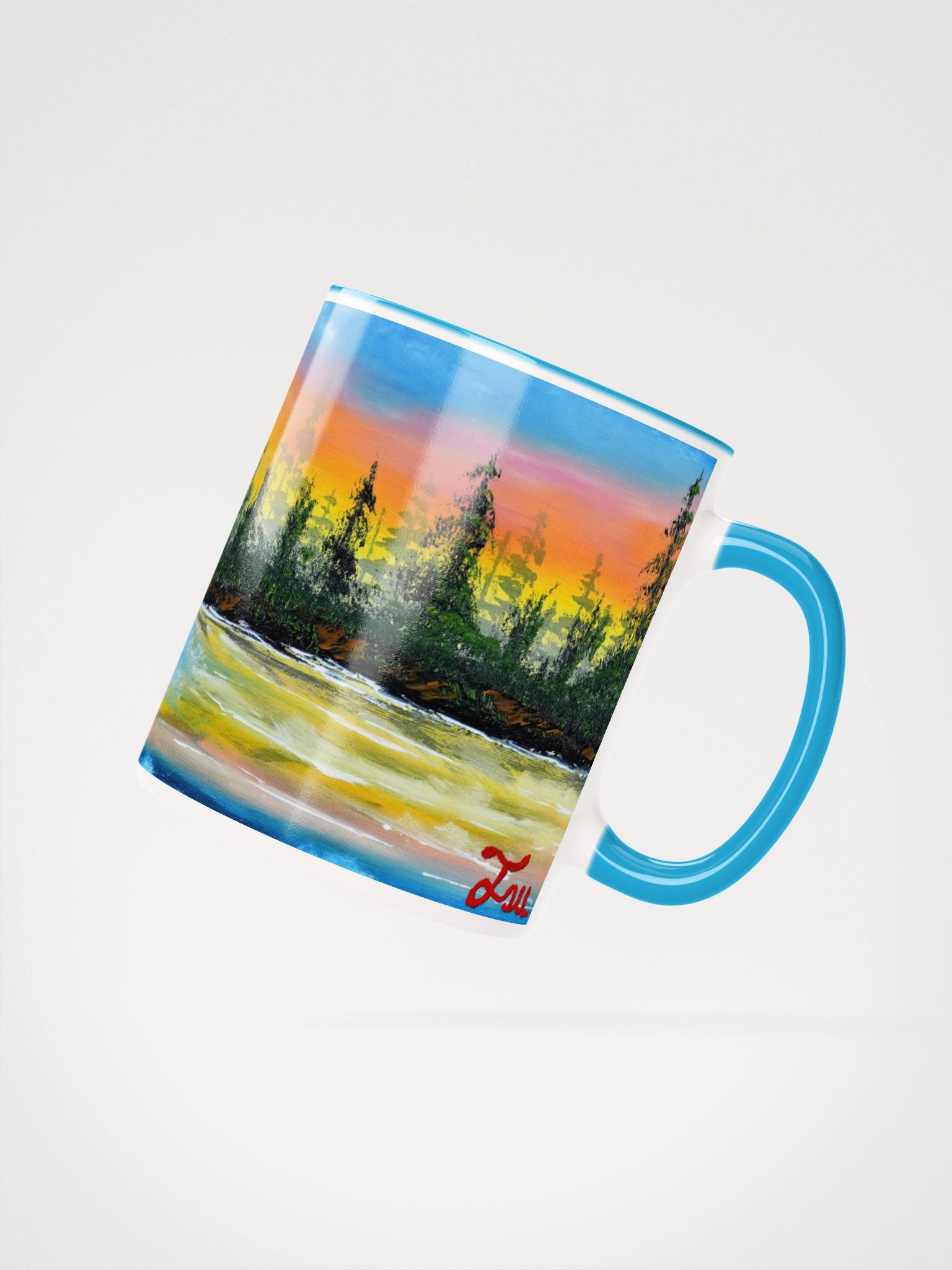 The Sunset Waterfall (Mug) product image (2)