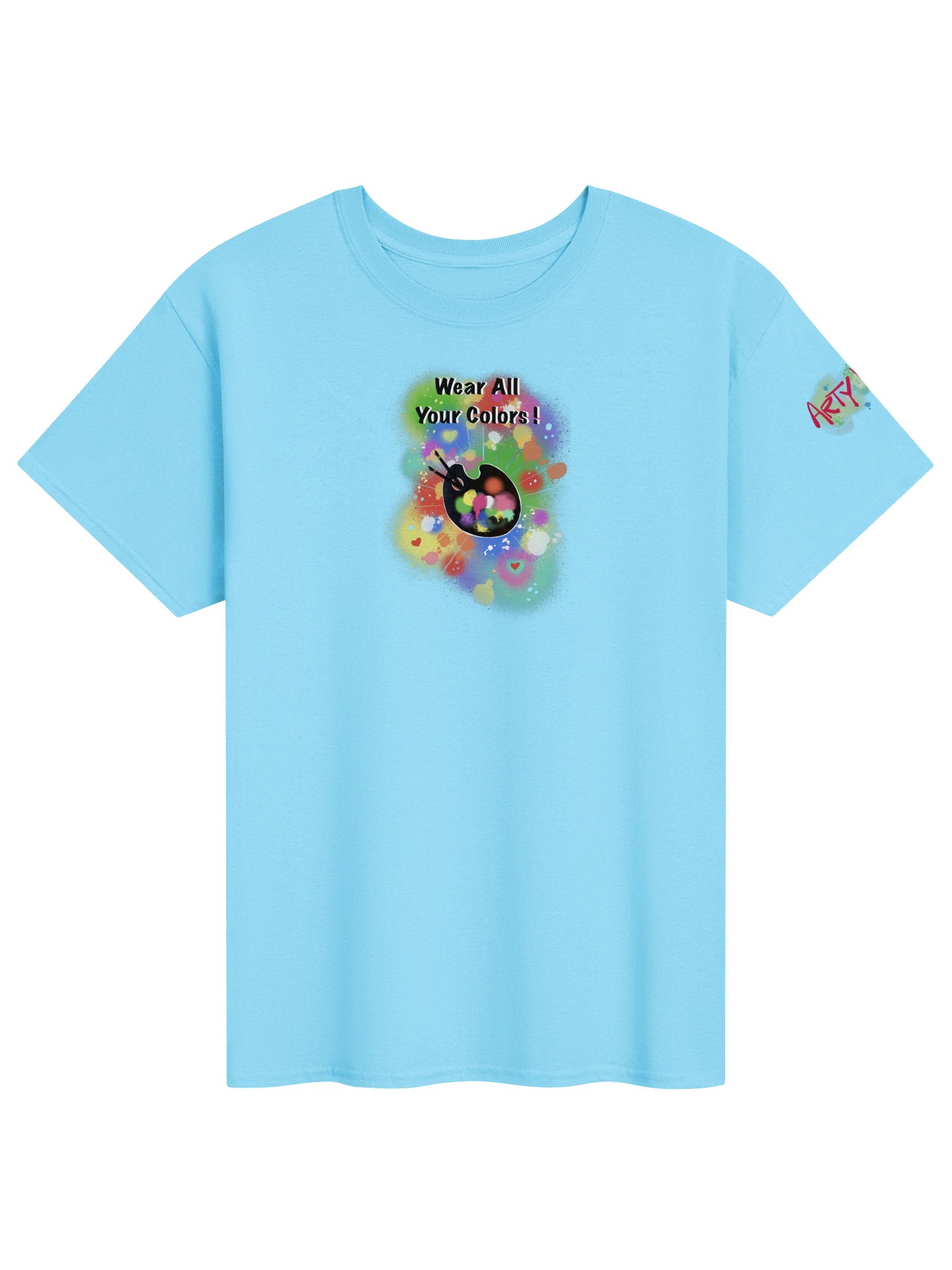 ArtyWear Tee of the Month 2 - June '26 'Wear Your Colors' product image (9)