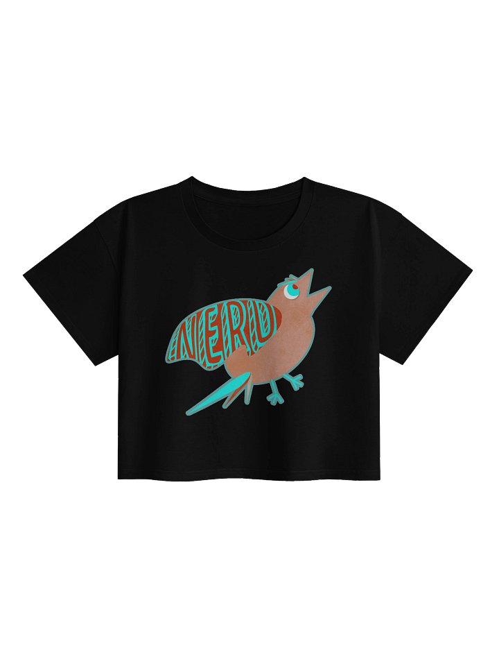 Bird the Nerd Crop Tee product image (1)