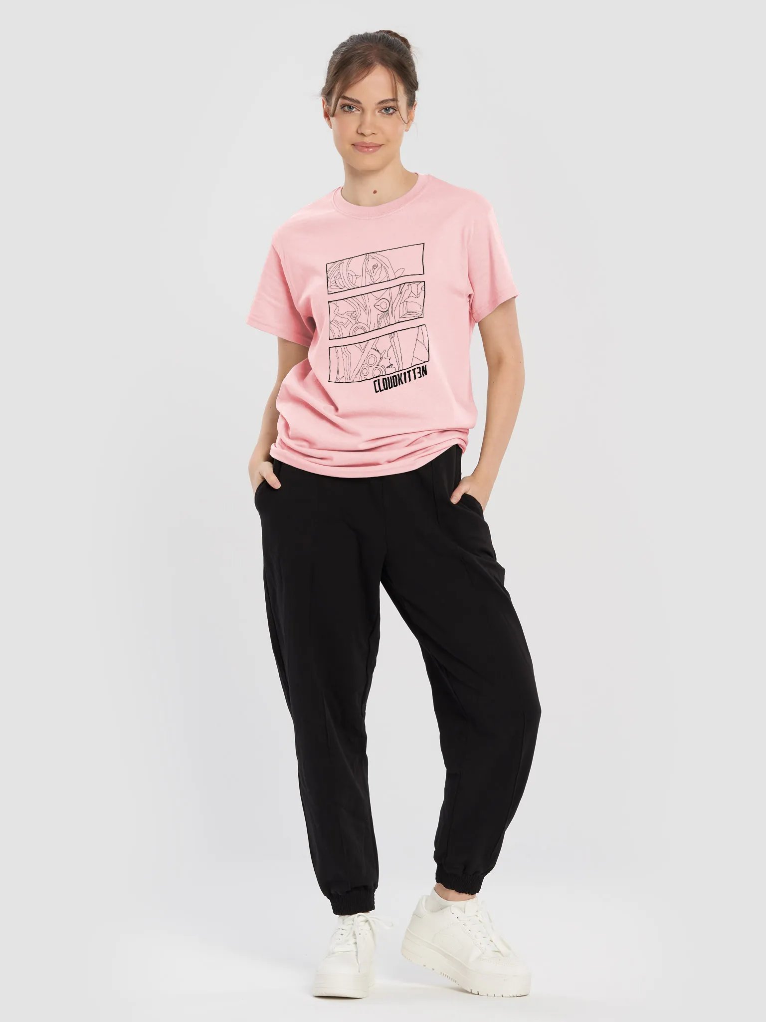 Jhin Outline Tee product image (5)