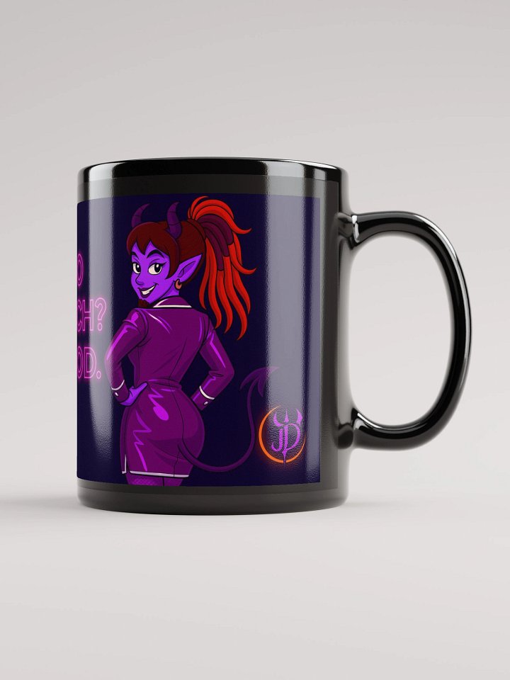 Too Much? Good. Mug – Jaz the Glam Demonette | Funny Queer Attitude Coffee Cup product image (2)