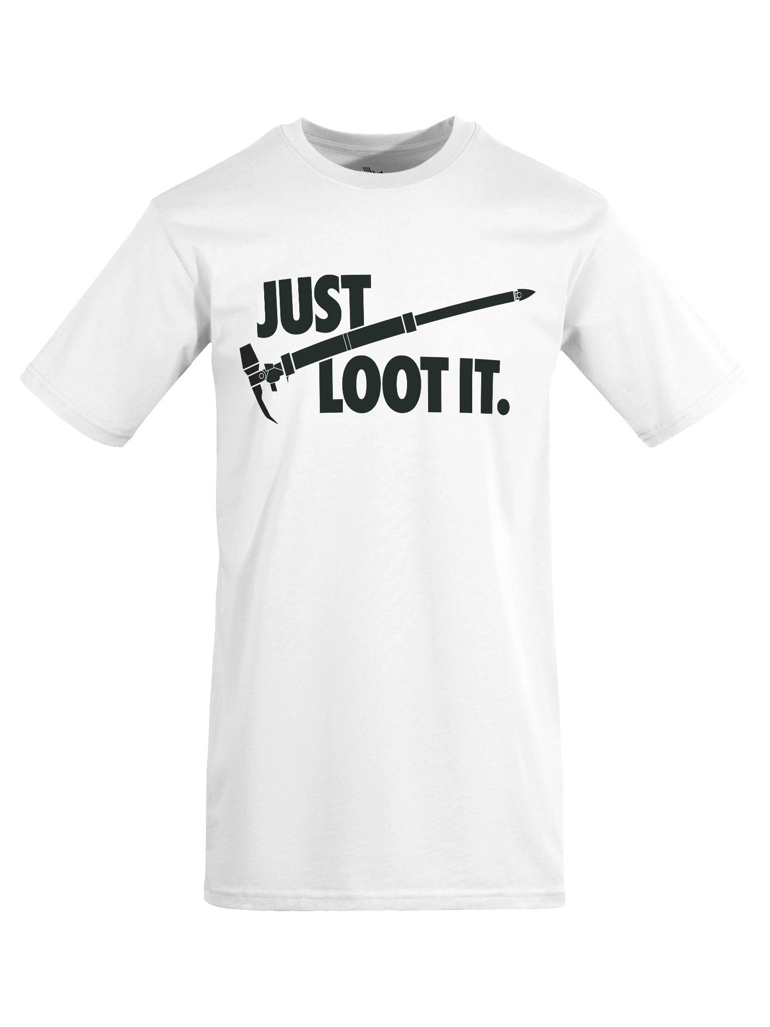 Just Loot It Premium Tee (White) product image (8)