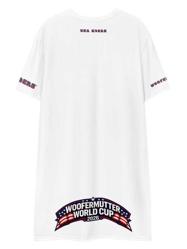 WooferMutter™ World Cup Chihuahua USA K9ERS T-shirt Dress product image (2)