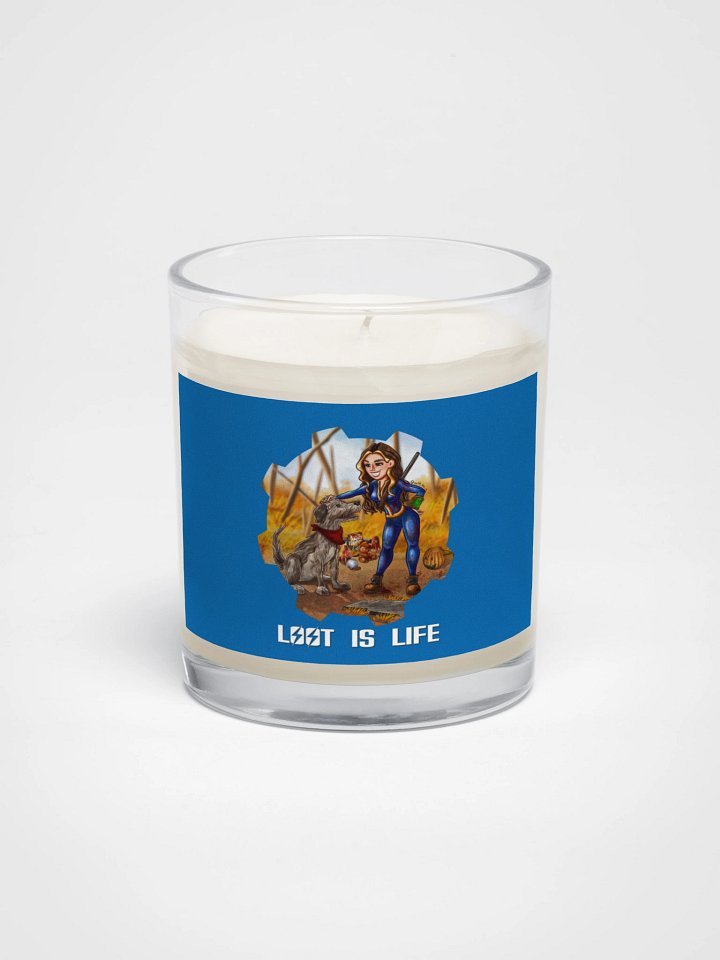 LizXP Fallout "Loot is Life" Soy Wax Candle product image (1)