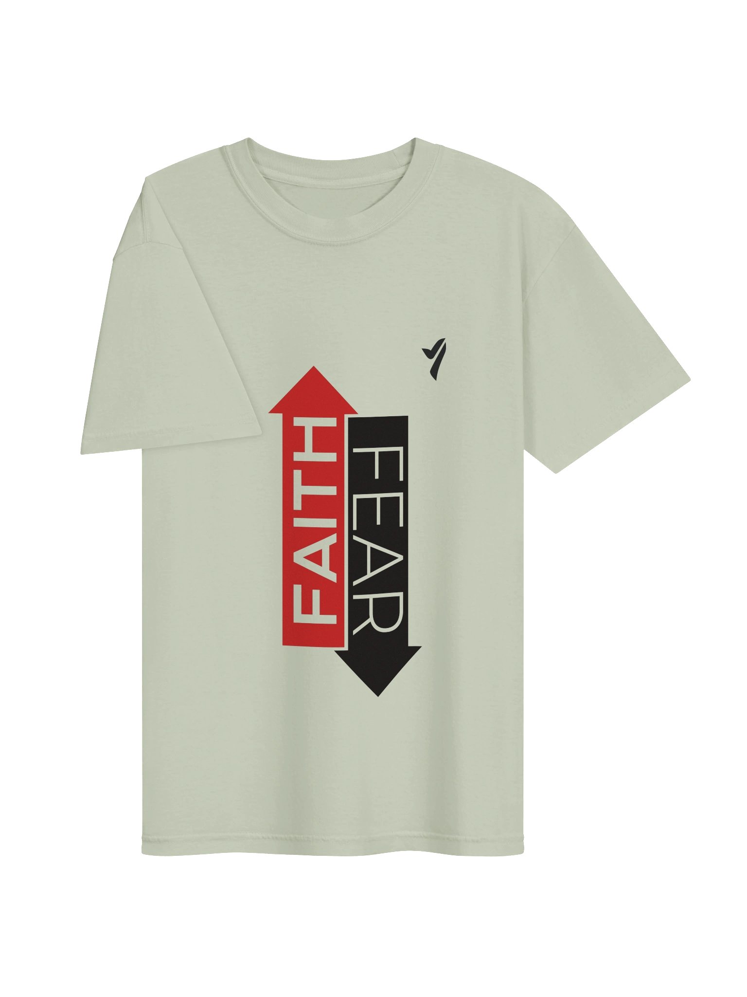 Faith Over Fear Christian T-Shirt product image (7)