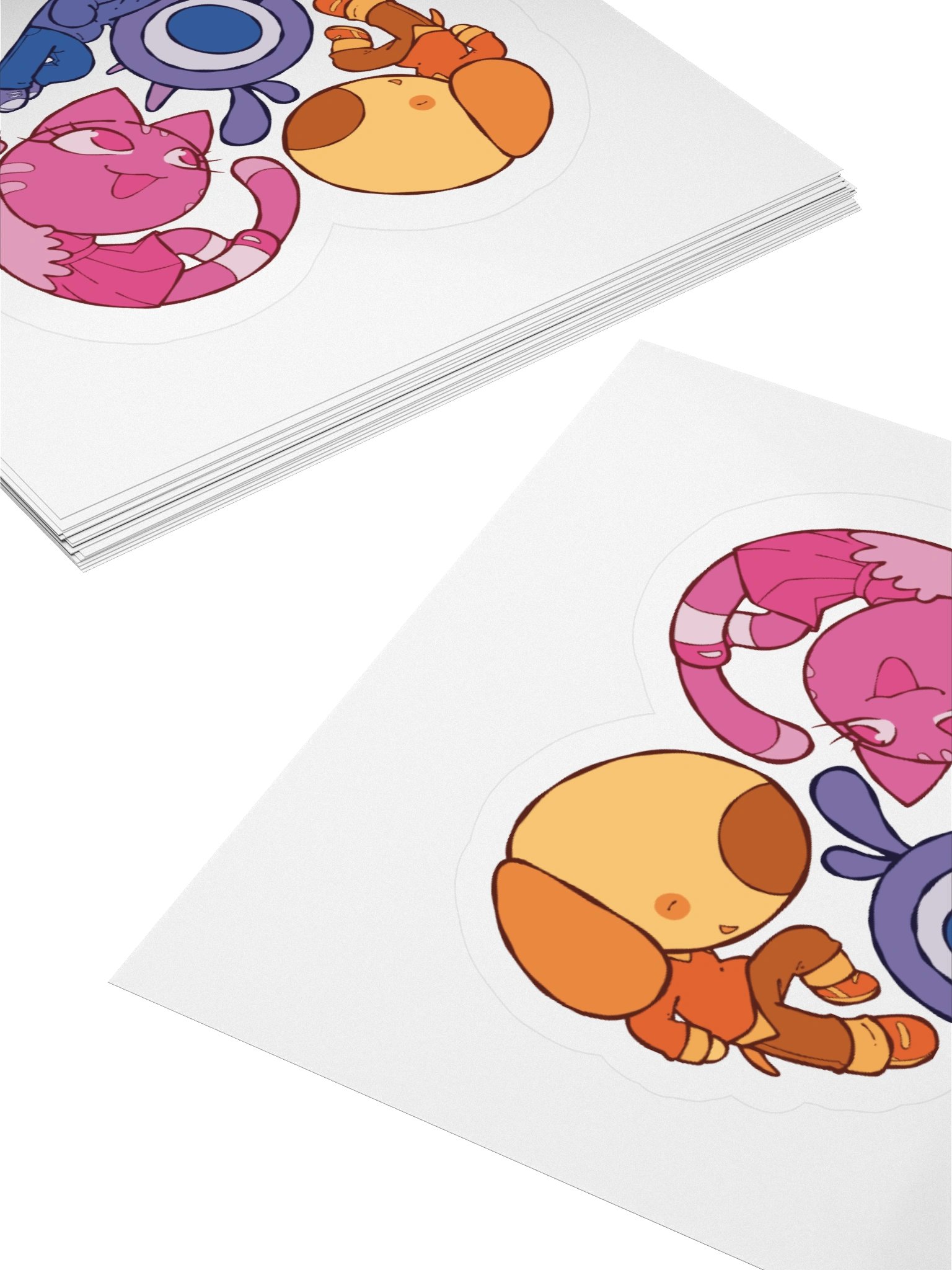 CatBirdDog Heart Sticker product image (12)