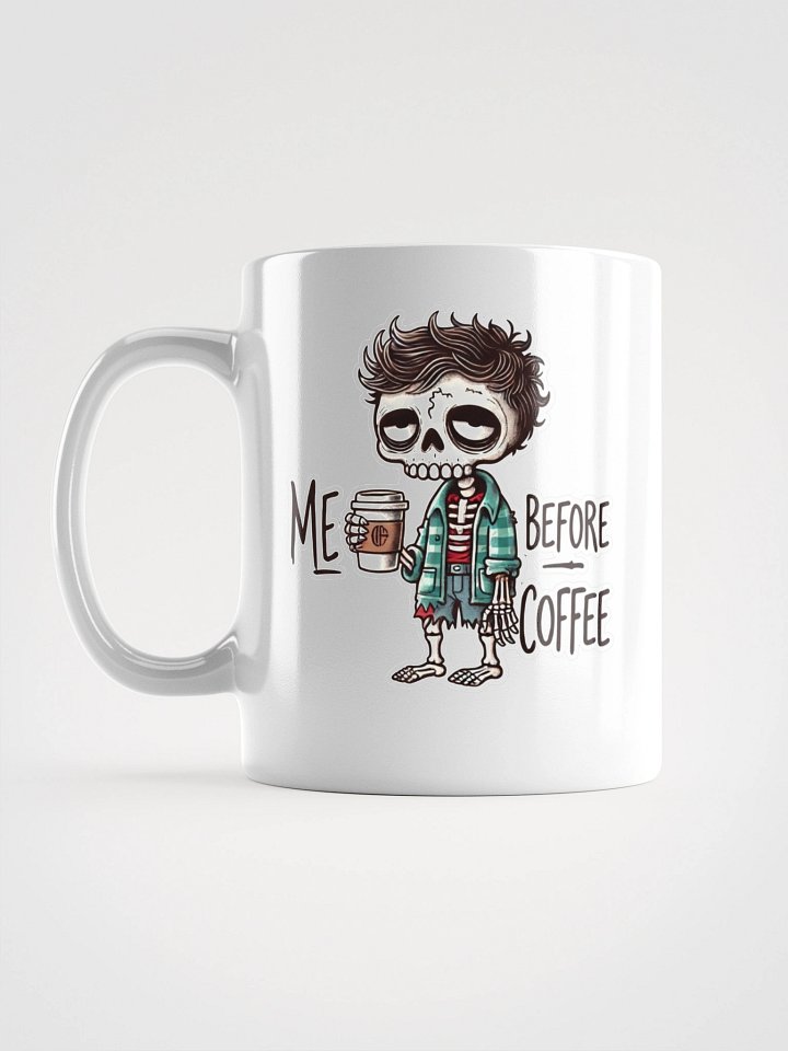 "Me Before Coffee" Zombie Dude Mug product image (2)