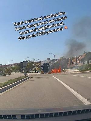 #fire #truck #dump #dashcam 