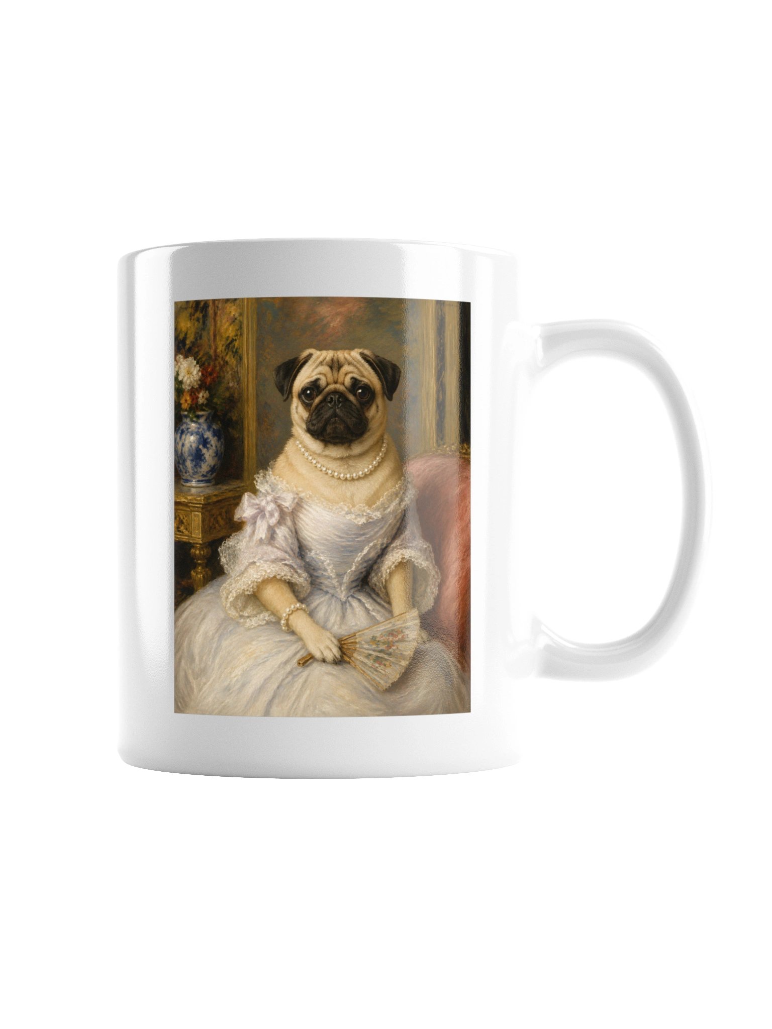 Pug Portrait of Irène Cahen d'Anvers Mug product image (3)
