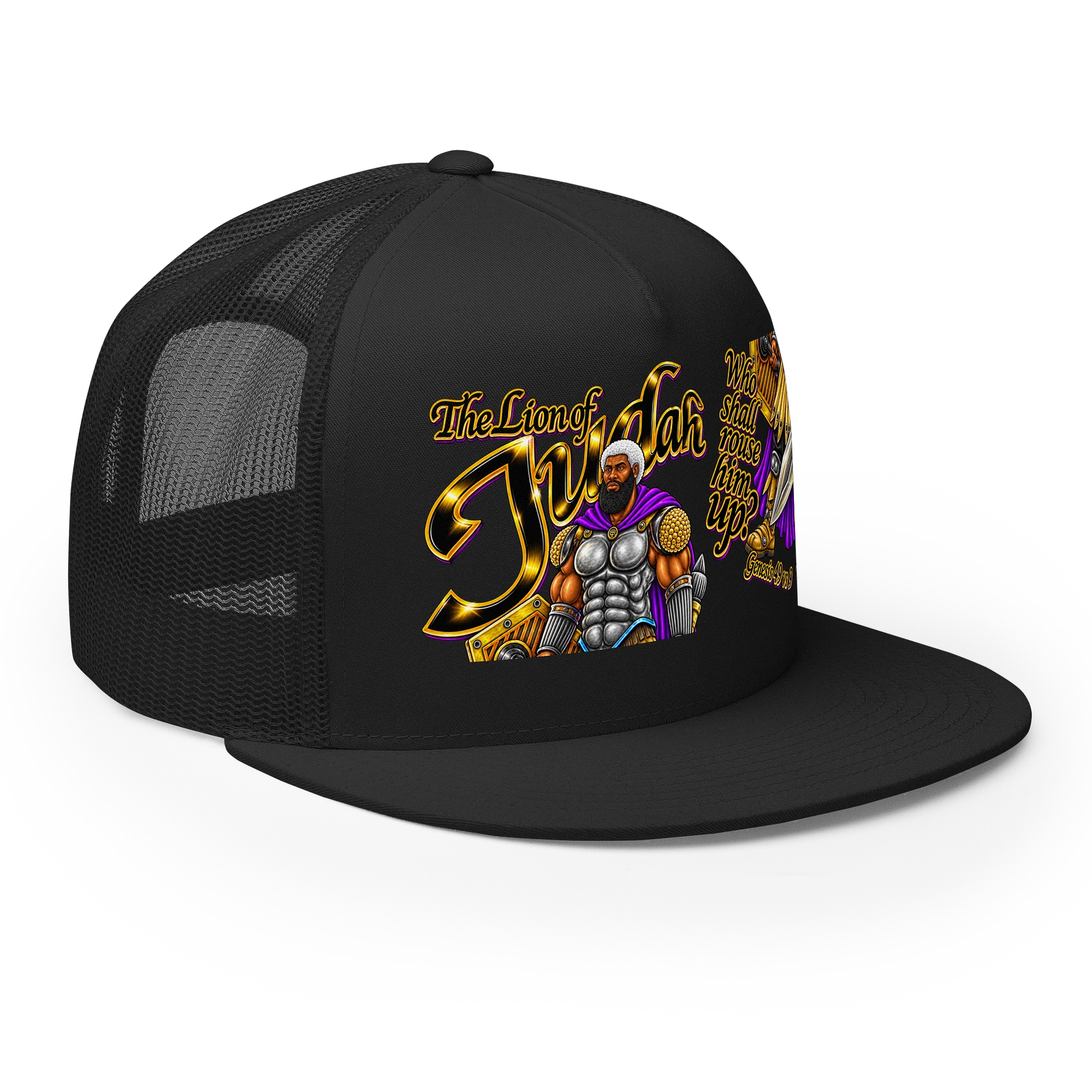 Lion of Judah Warrior Trucker Cap product image (6)