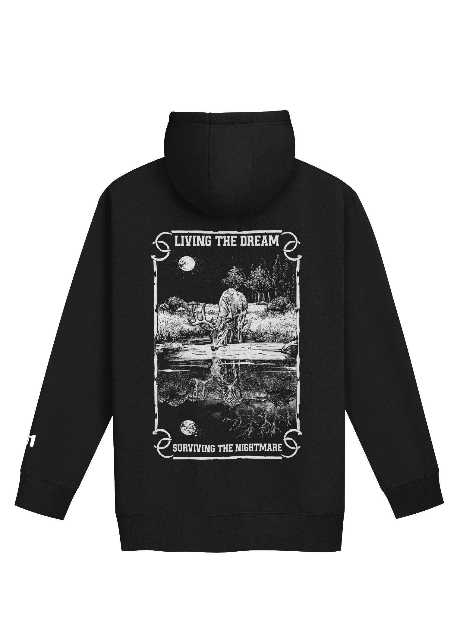Living and Surviving - Dark Hoodie (Early Release) product image (2)
