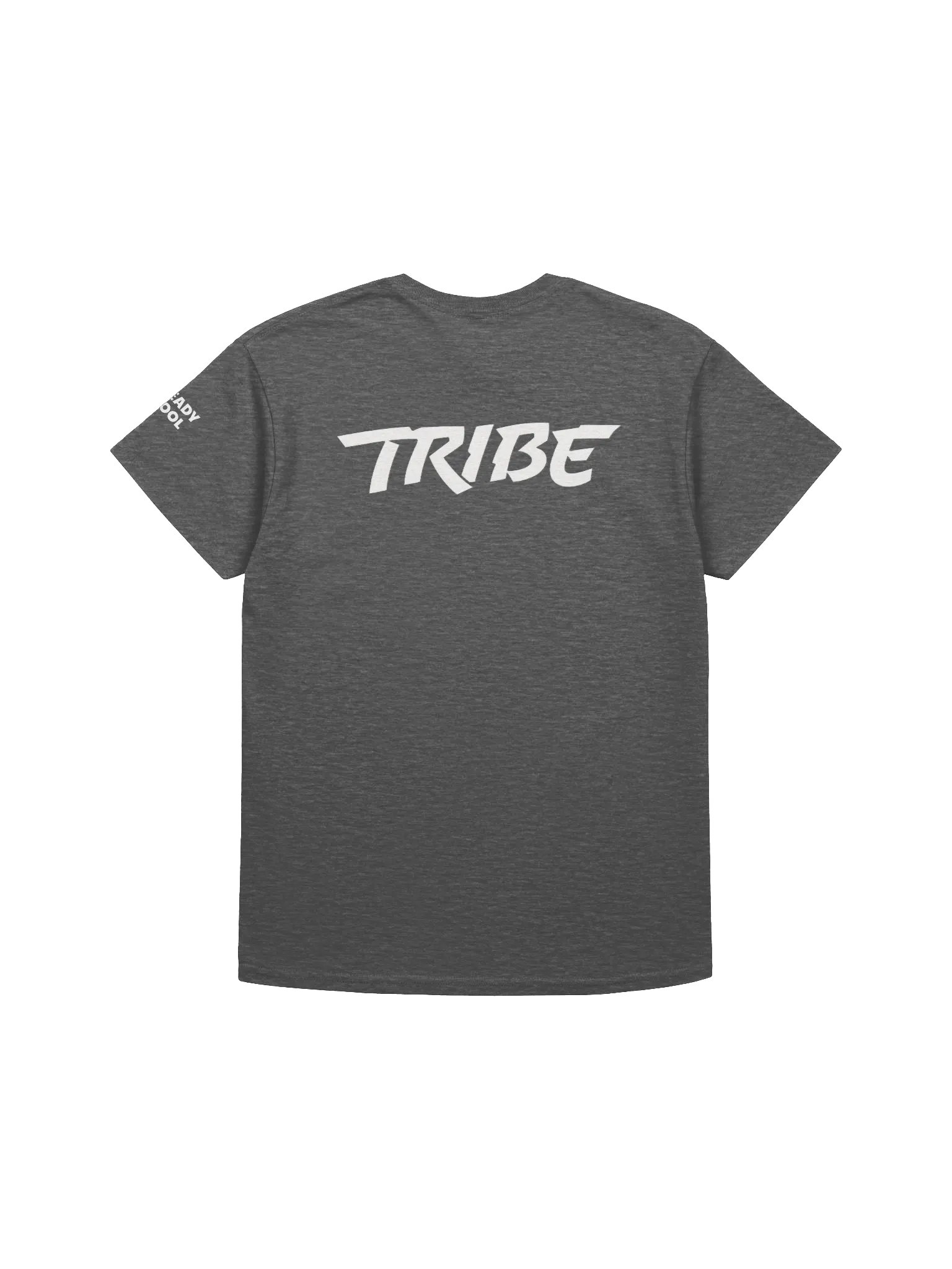 Paint Splat Headphones Large Front Print, With Tribe Back Print T-Shirt product image (2)