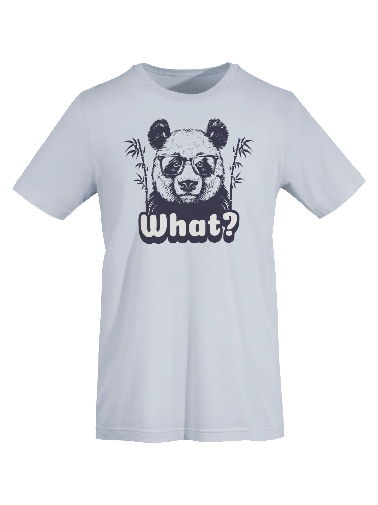 Funny Panda with Glasses and Bamboo T-Shirt product image (5)