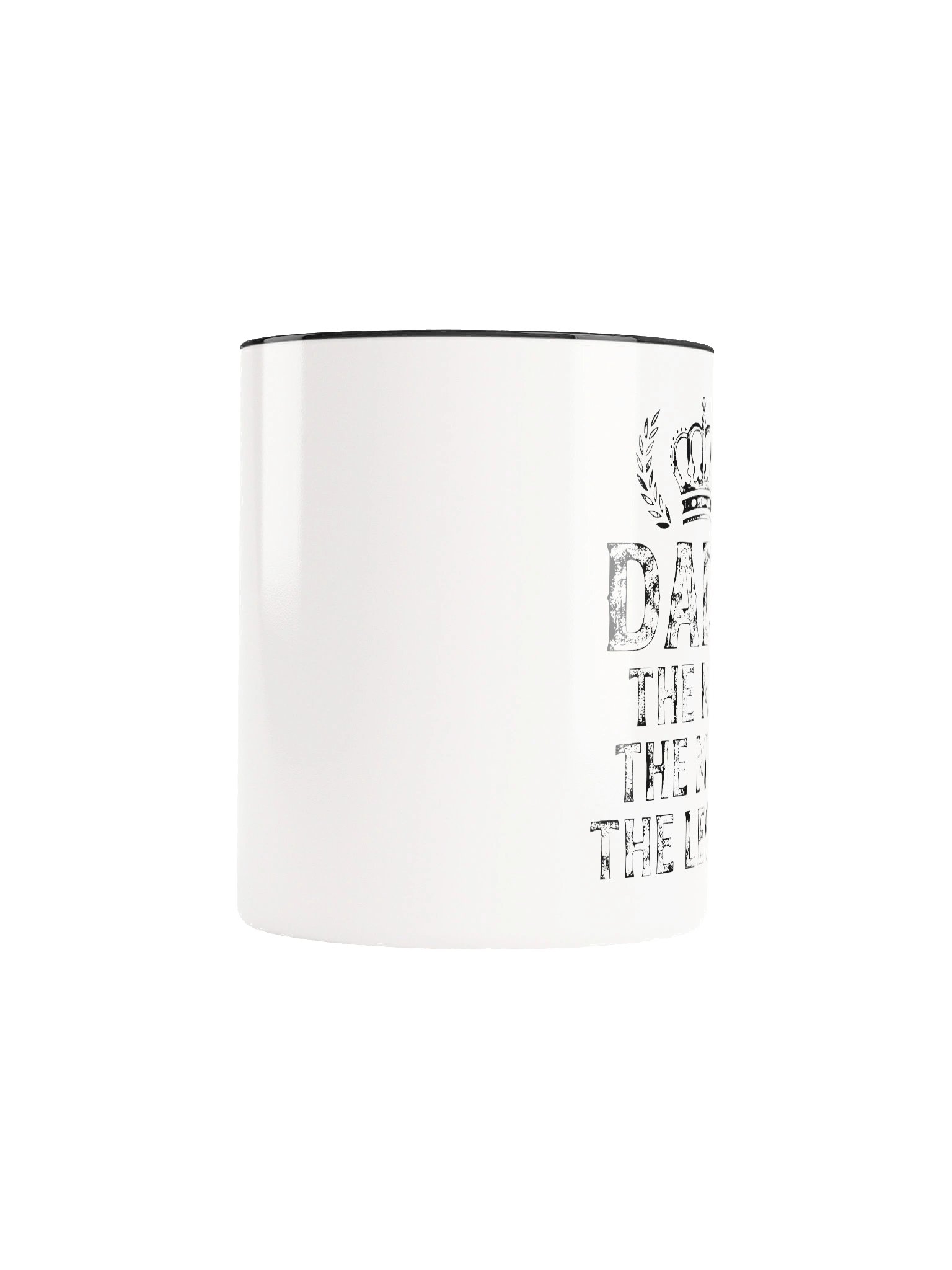 Dada's Mug - Minimal Black Ceramic Mug with Color Inside product image (9)