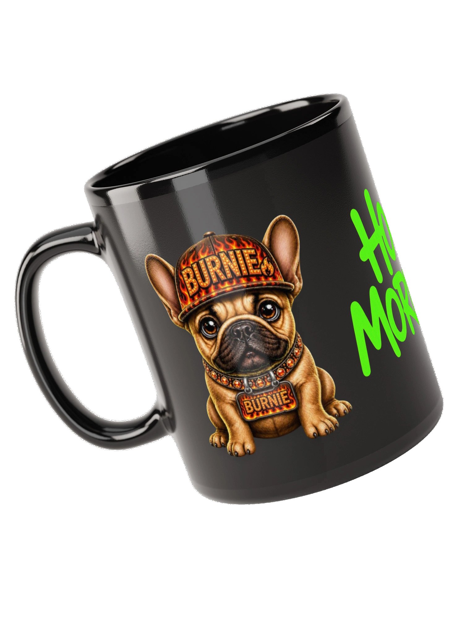 BURNIE FLAMES HOOD MORNING BLACK product image (5)