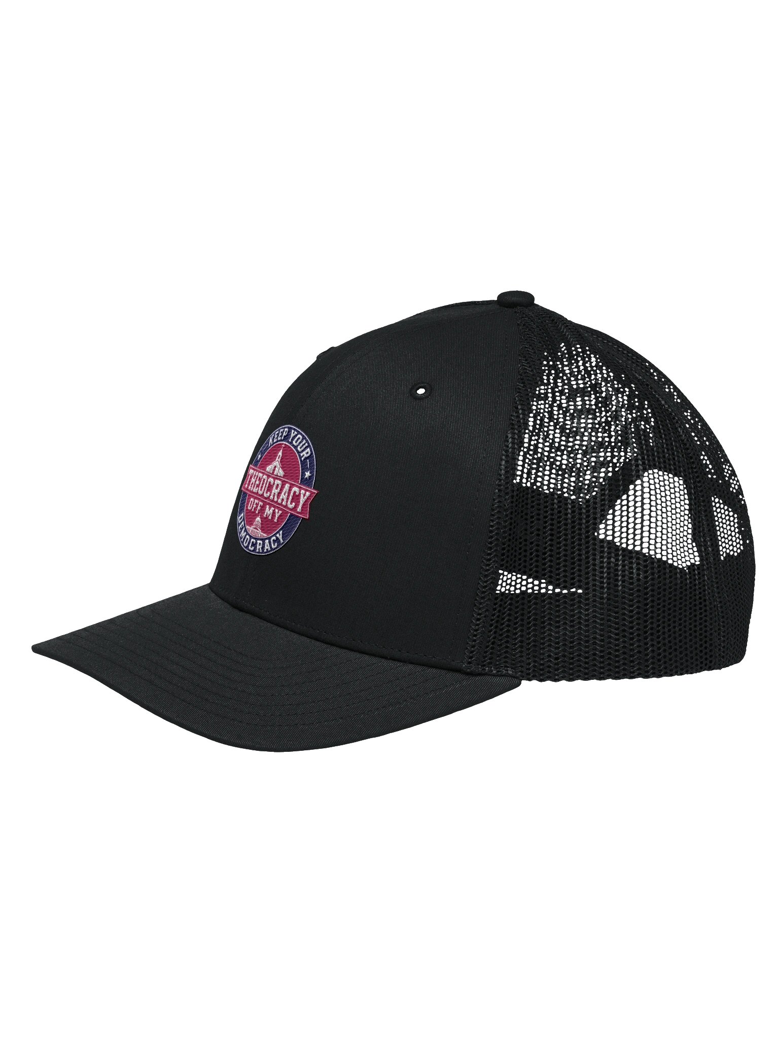 Keep Your Theocracy Off My Democracy - Classic Mesh Hat product image (2)